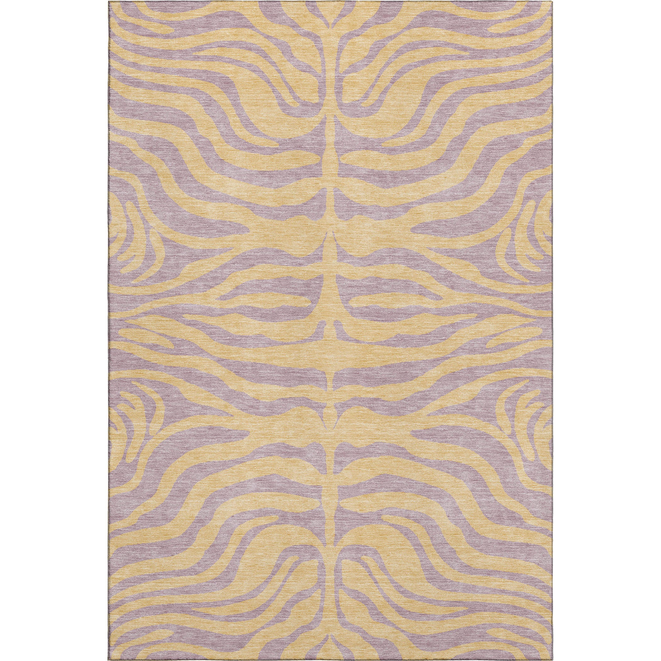 Reykjavik Machine Washable Transitional Peach Orange Rug 2'6" x 3'10" #shape_Rectangle
