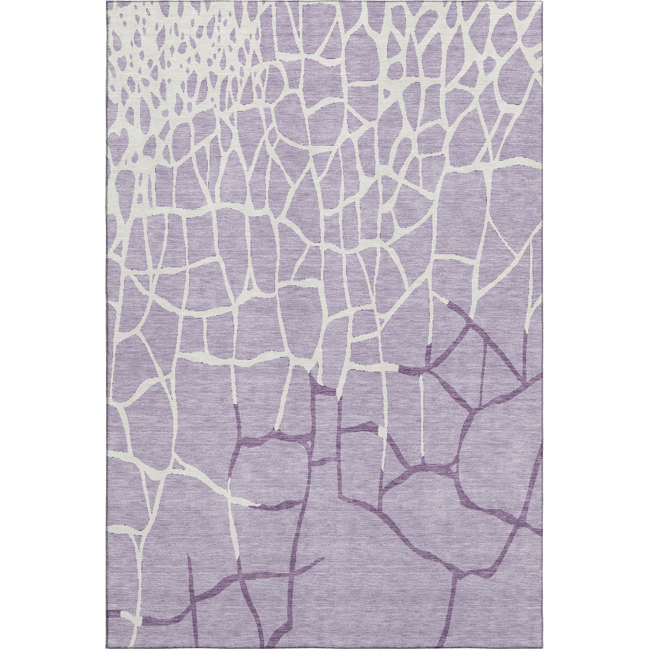 Dubrovnik Machine Washable Transitional Lavender Purple Rug 2'6" x 3'10" #shape_Rectangle