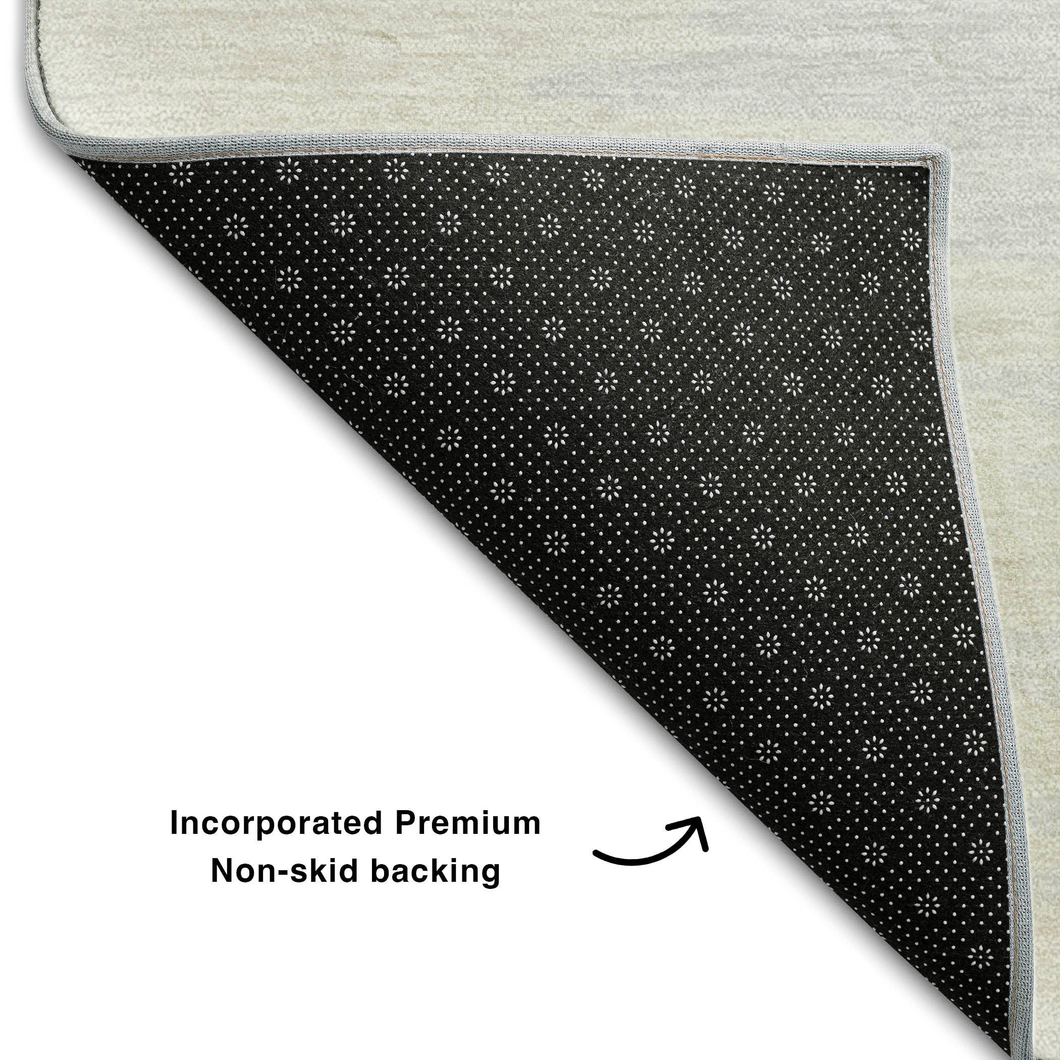 Dubrovnik Machine Washable Transitional Gray Rug 1'8" x 2'6" #shape_Rectangle