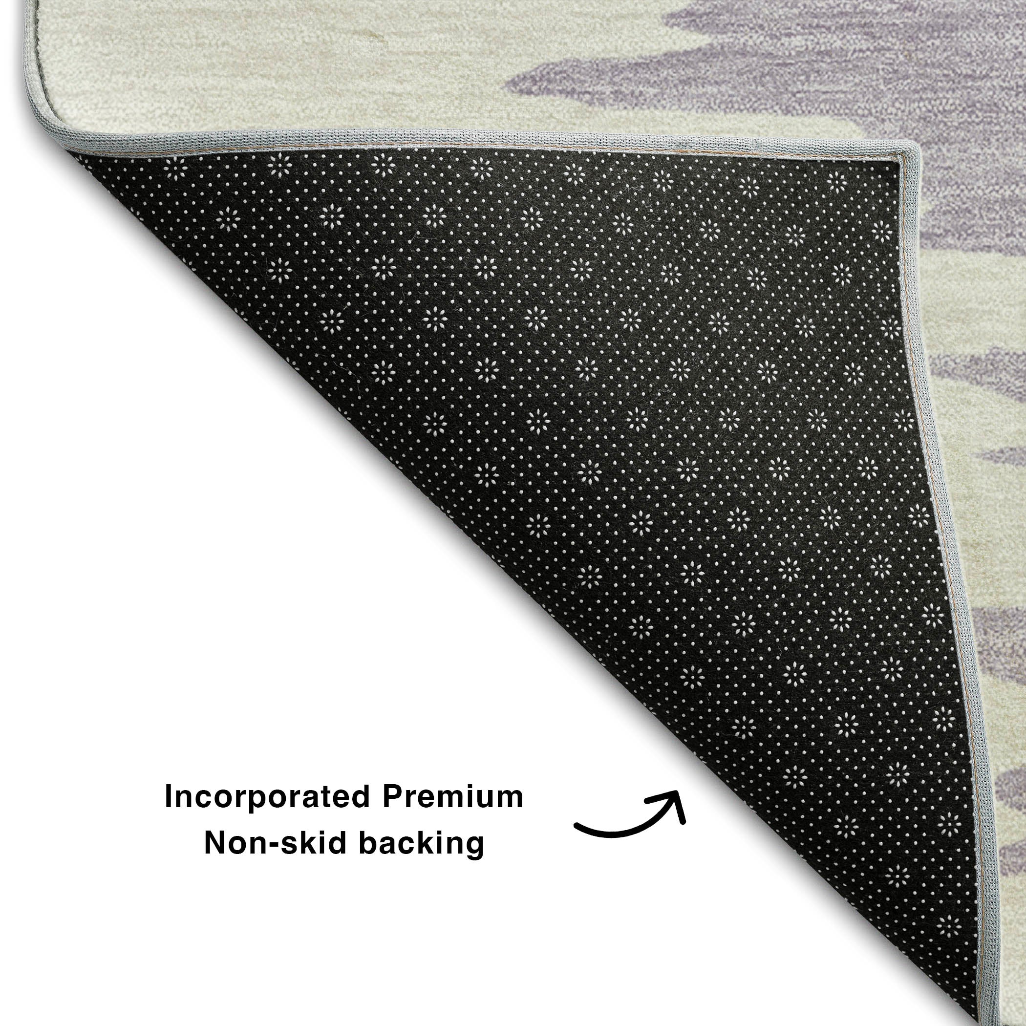 Dubrovnik Machine Washable Transitional Green Rug 1'8" x 2'6" #shape_Rectangle