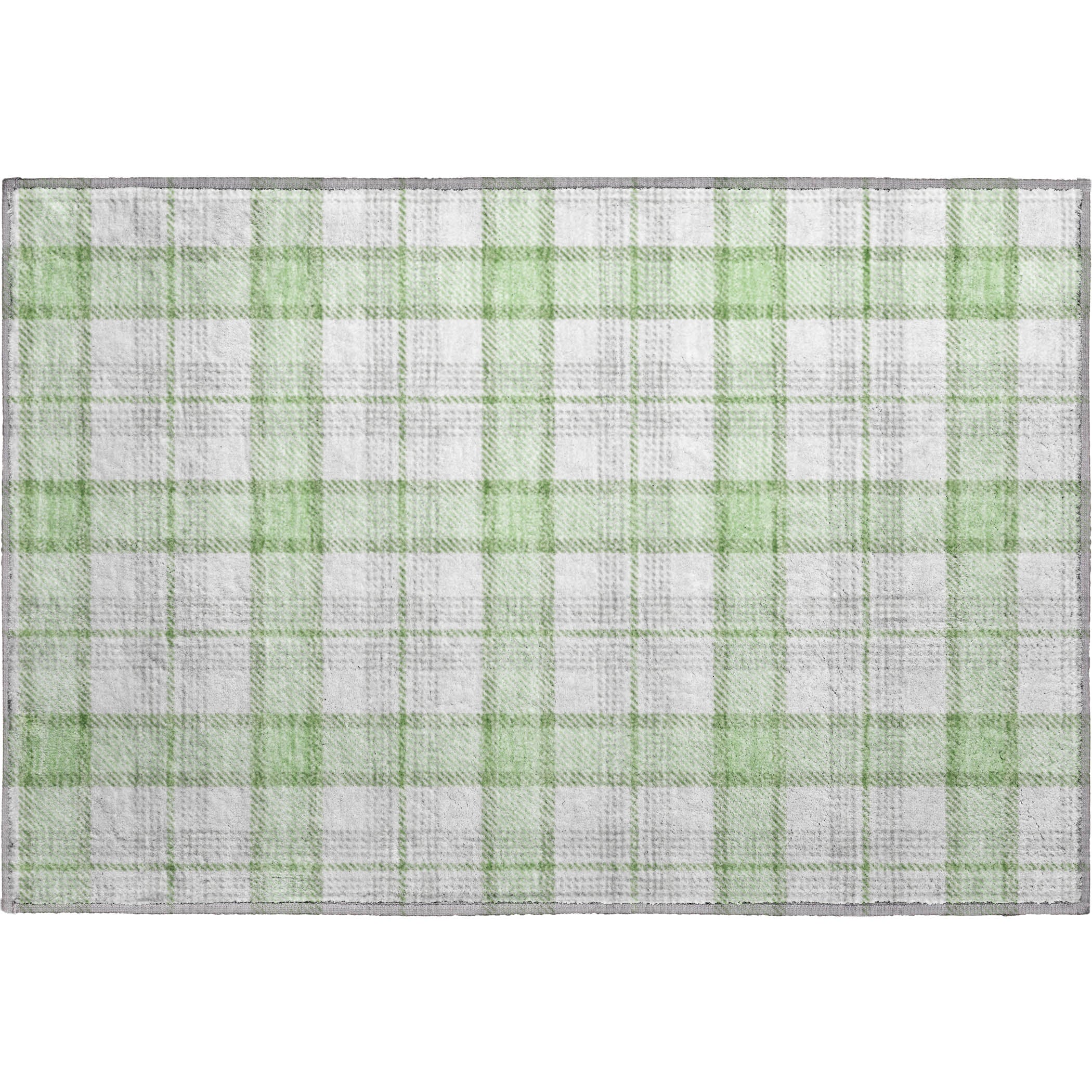 Marrakech Machine Washable Transitional Mint Green Rug 1'8" x 2'6" #shape_Rectangle