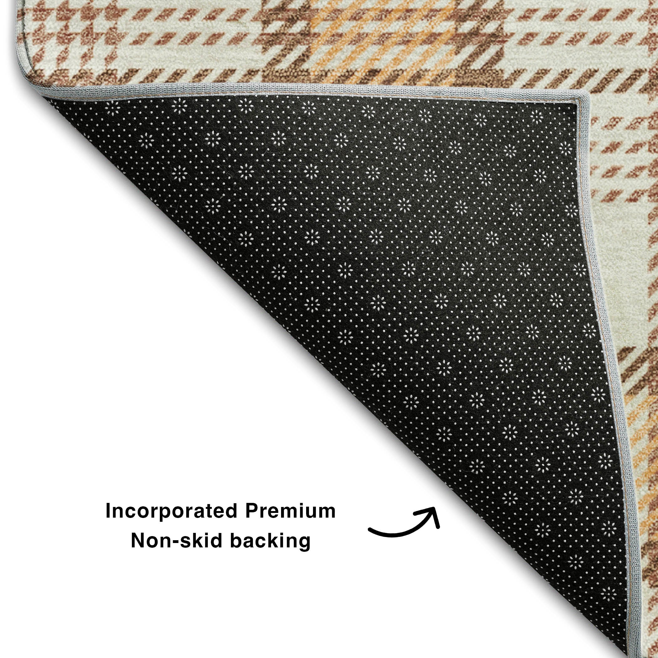 Marrakech Machine Washable Transitional Peach Orange Rug 1'8" x 2'6" #shape_Rectangle