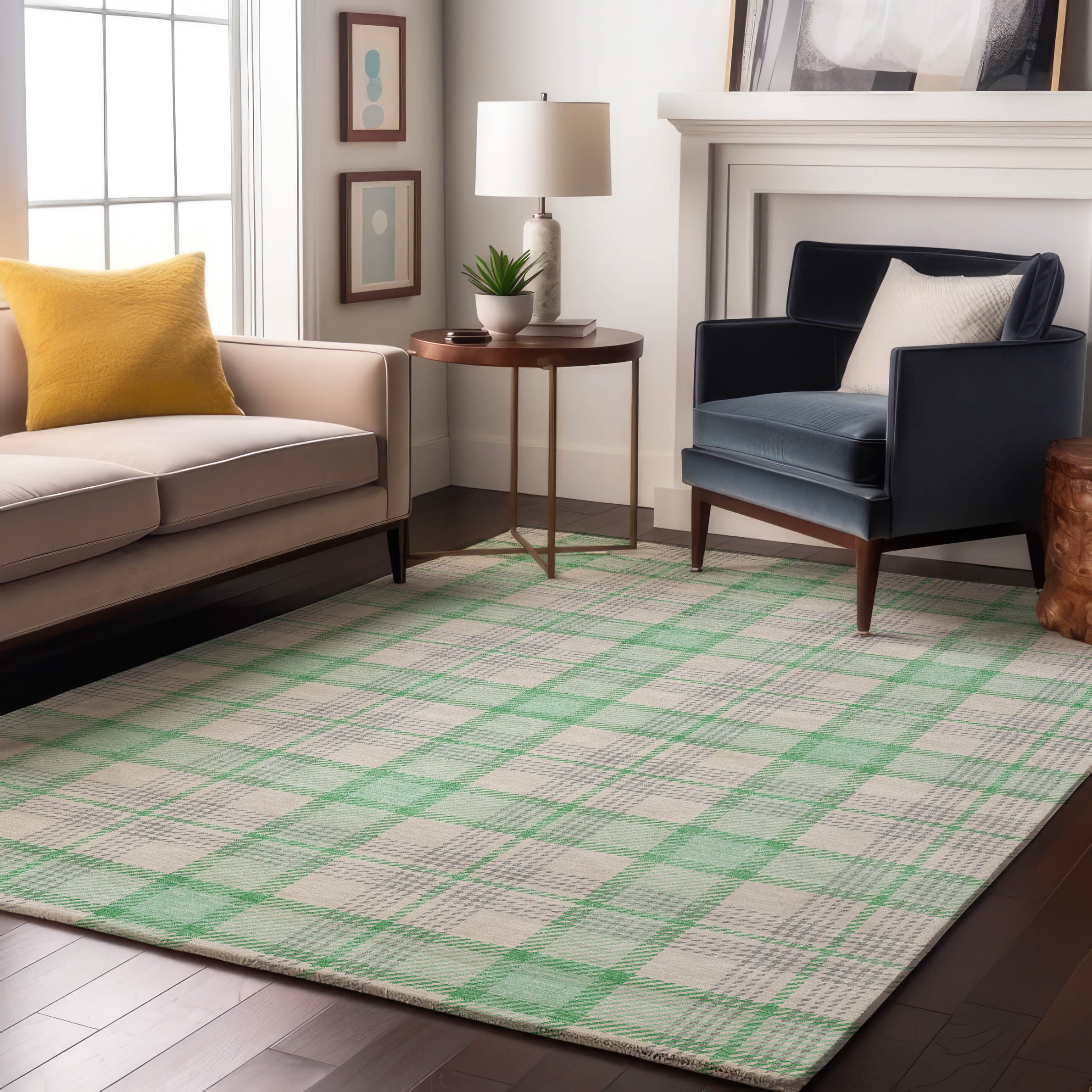 Marrakech Machine Washable Transitional Seafoam Blue Rug 2'6" x 3'10" #shape_Rectangle