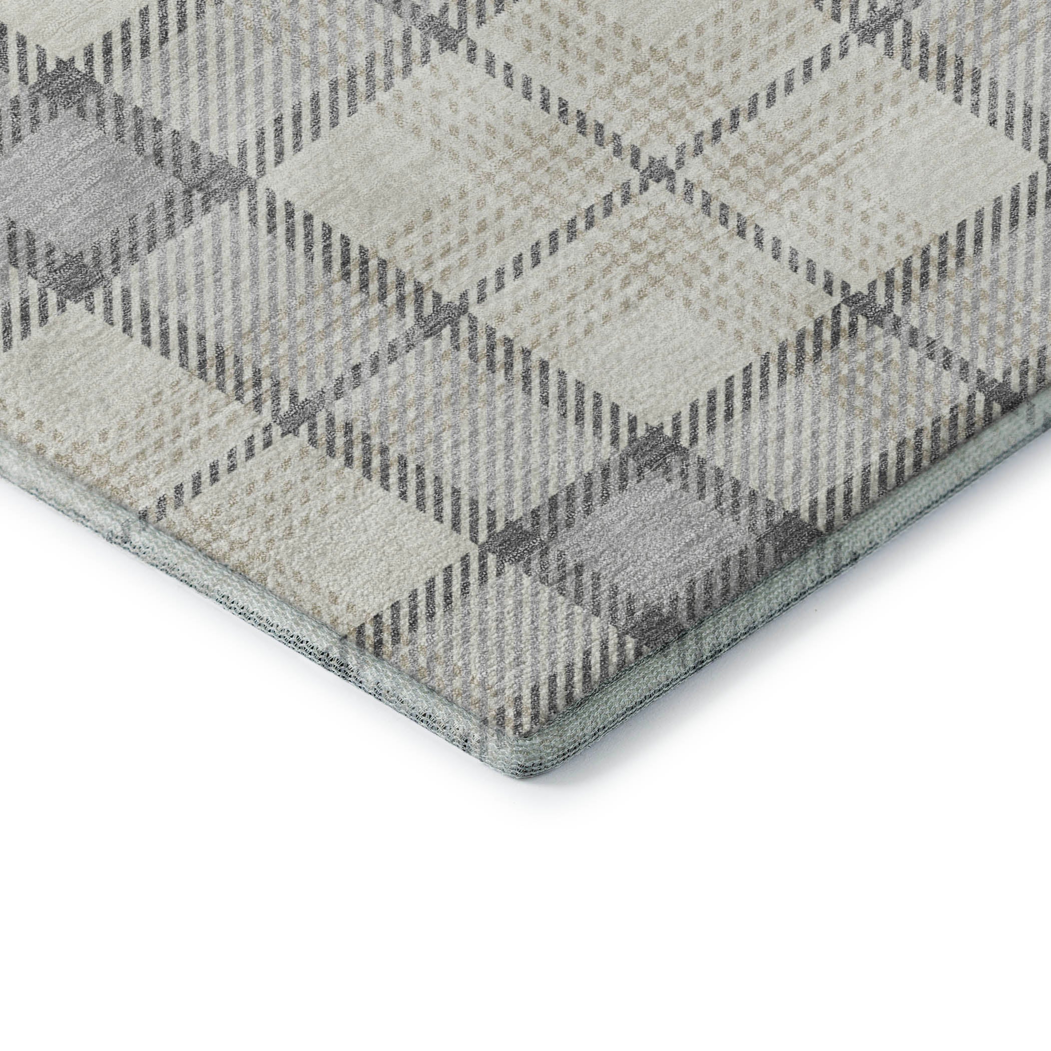 Marrakech Machine Washable Transitional Silver Gray Rug 1'8" x 2'6" #shape_Rectangle