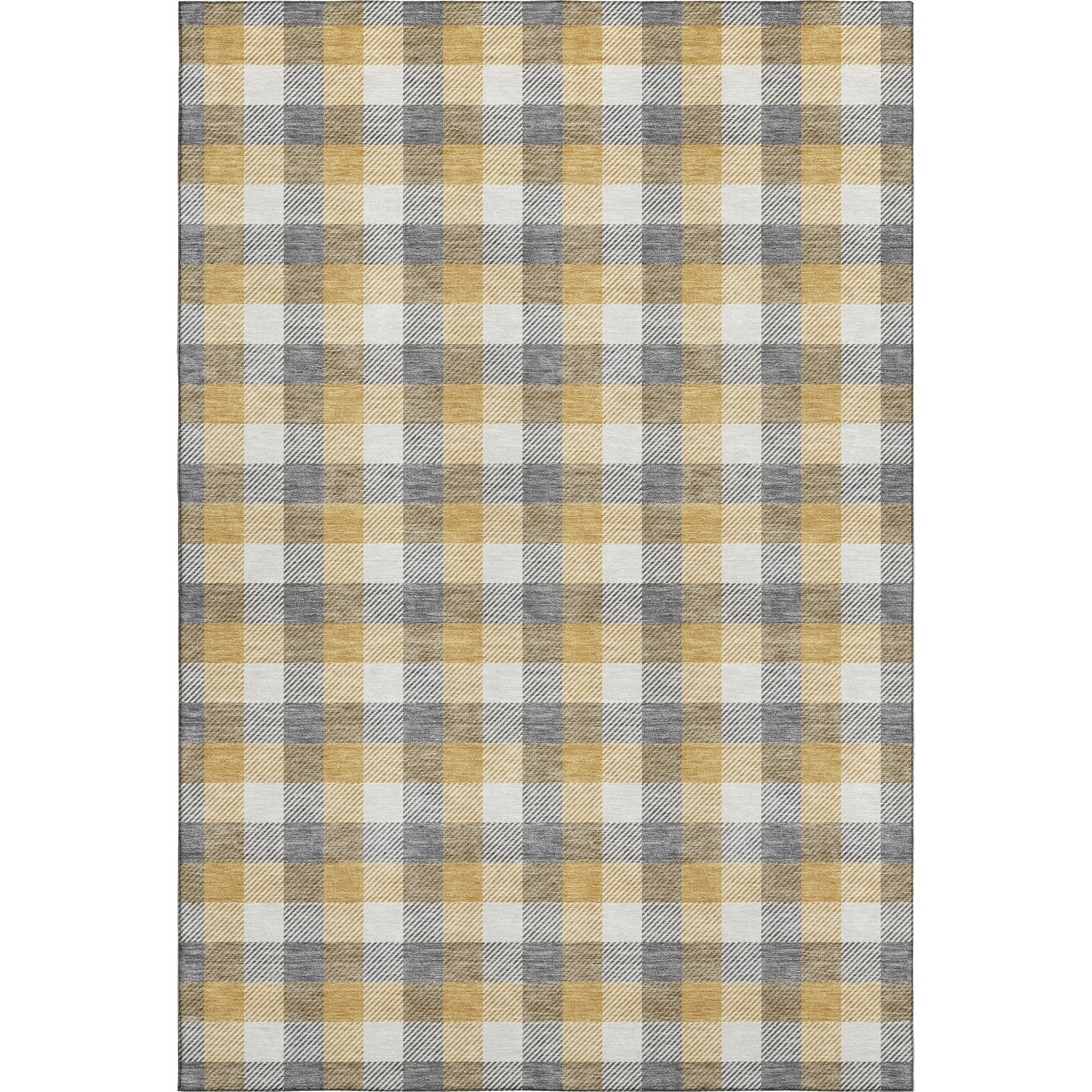 Seoul Machine Washable Transitional Gray Rug 2'6" x 3'10" #shape_Rectangle