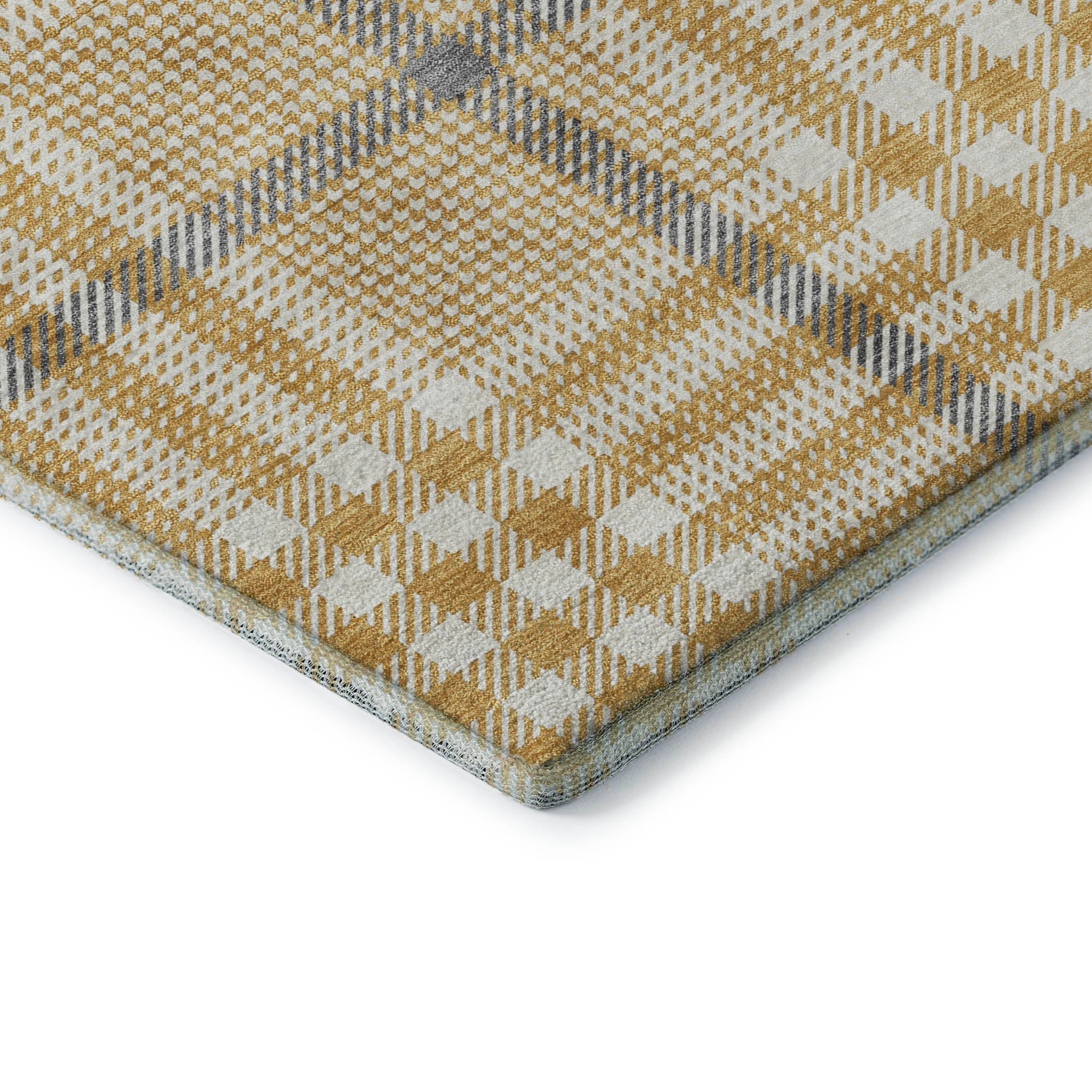 Montevideo Machine Washable Transitional Gold Rug 1'8" x 2'6" #shape_Rectangle