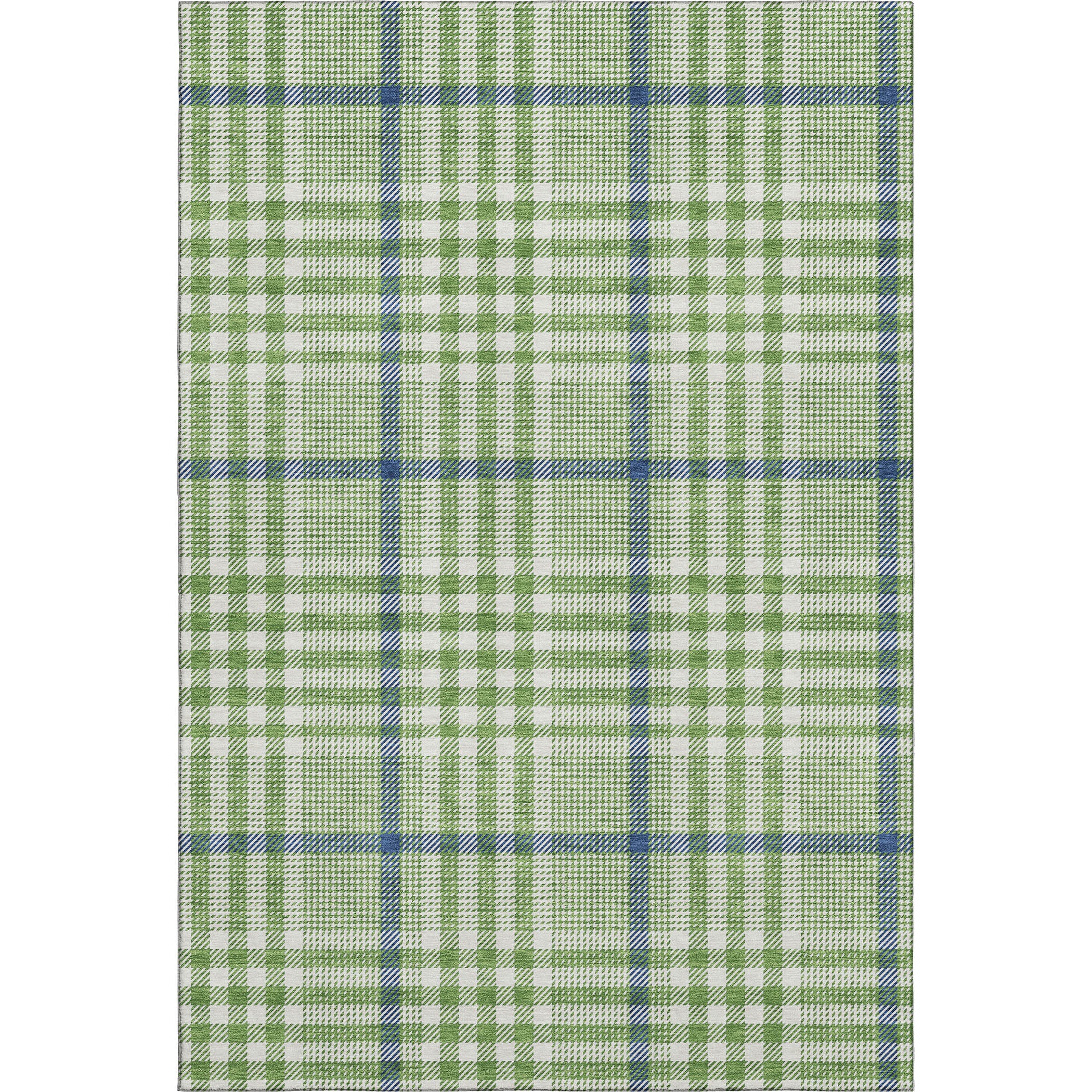Montevideo Machine Washable Transitional Green Rug 2'6" x 3'10" #shape_Rectangle