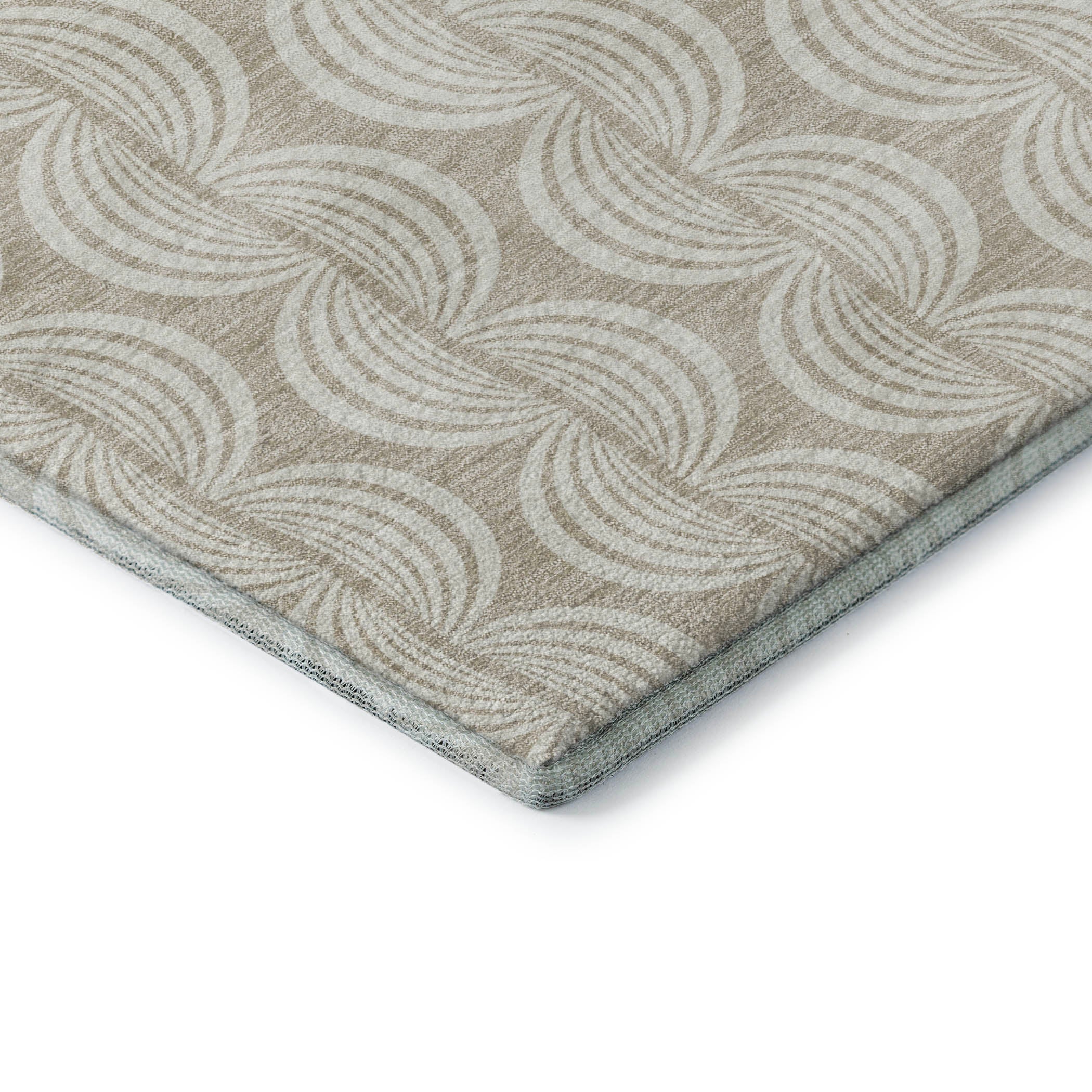 Montevideo Machine Washable Transitional Beige Brown Rug 1'8" x 2'6" #shape_Rectangle