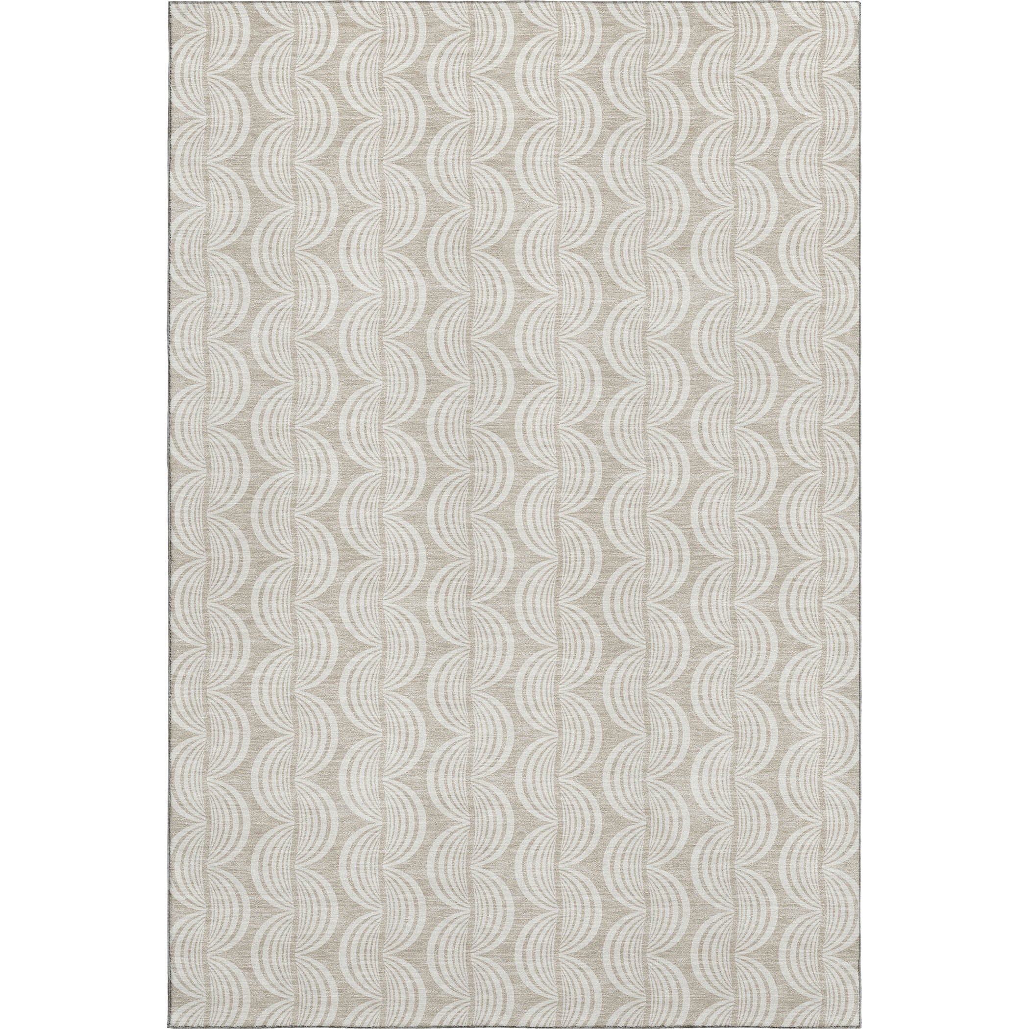 Montevideo Machine Washable Transitional Beige Brown Rug 2'6" x 3'10" #shape_Rectangle