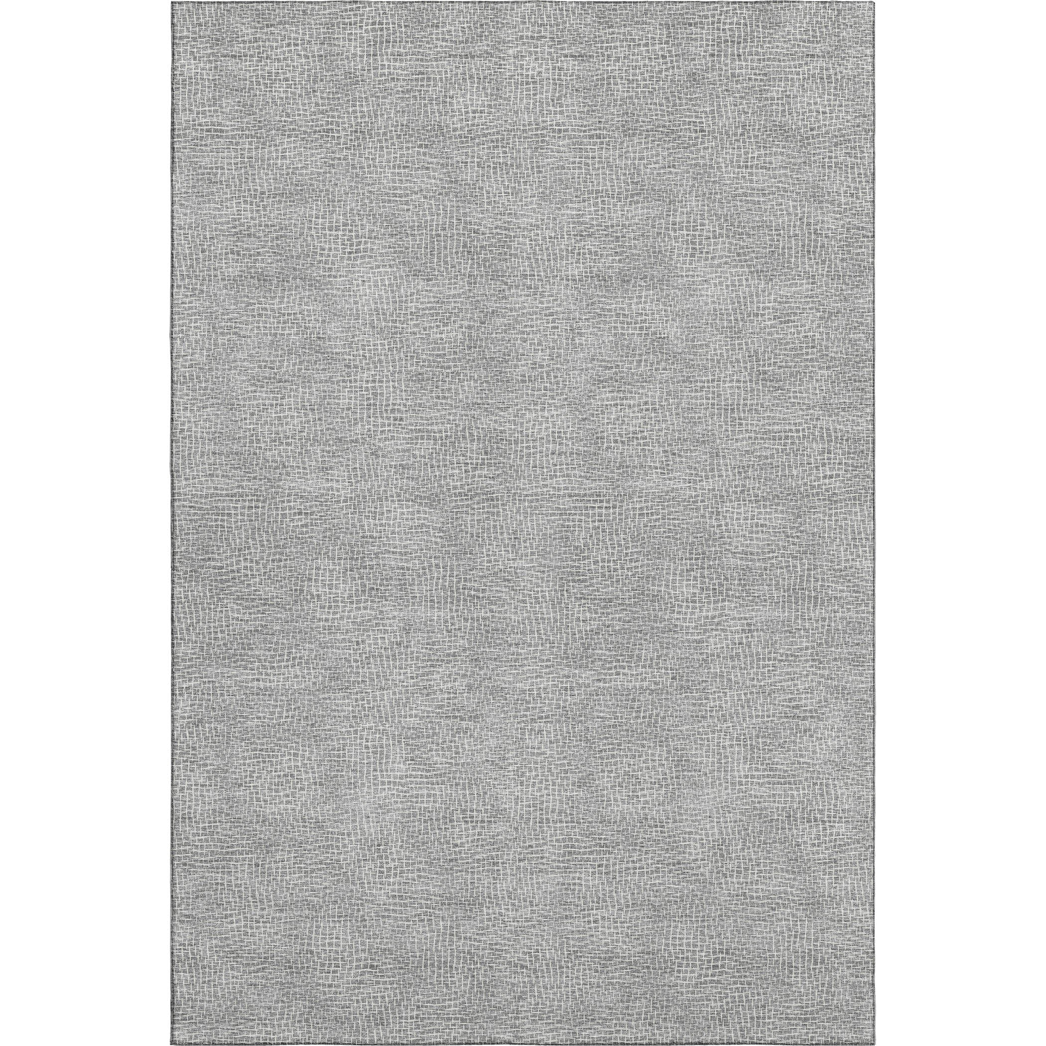 Split Machine Washable Transitional Gray Rug 2'6" x 3'10" #shape_Rectangle