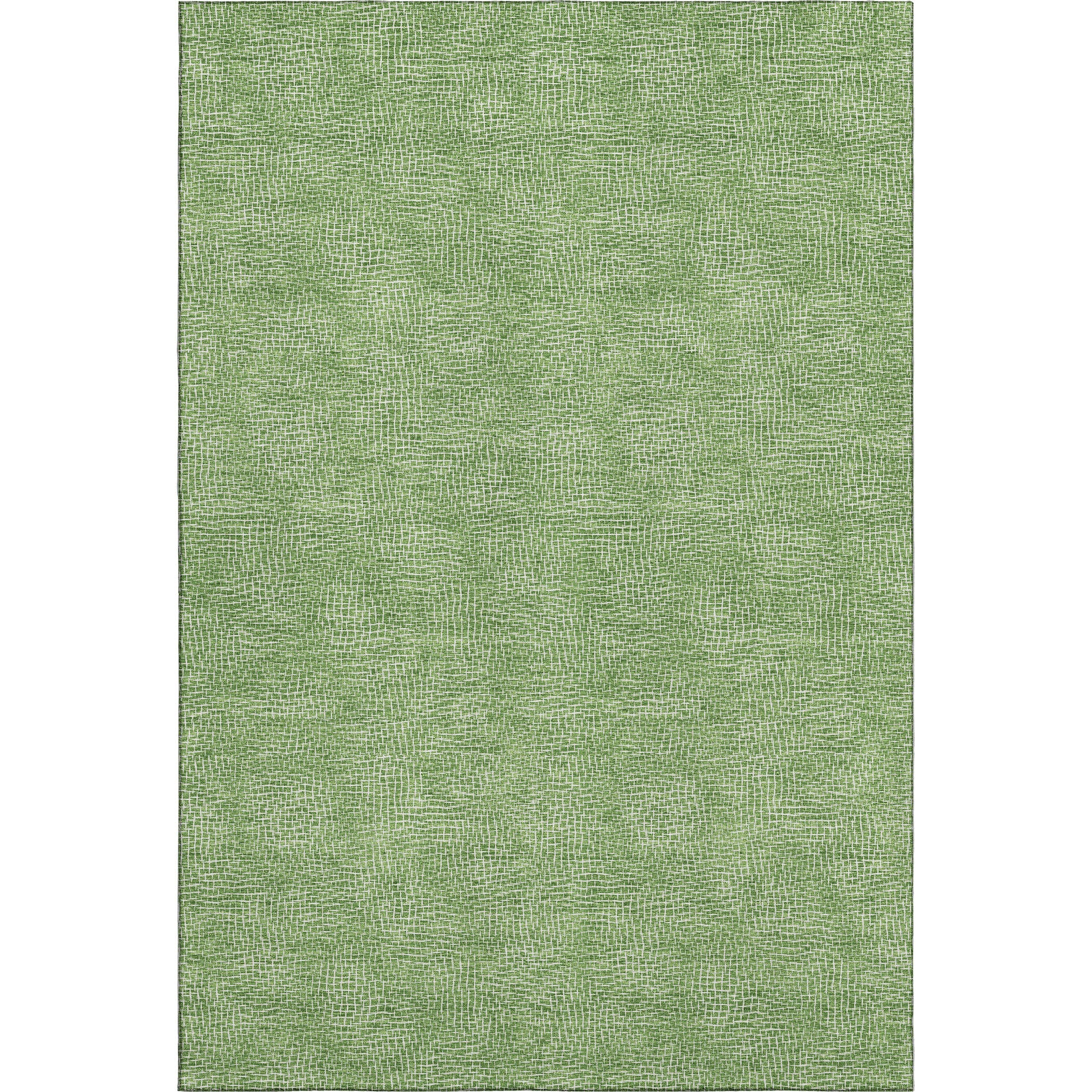 Split Machine Washable Transitional Green Rug 2'6" x 3'10" #shape_Rectangle