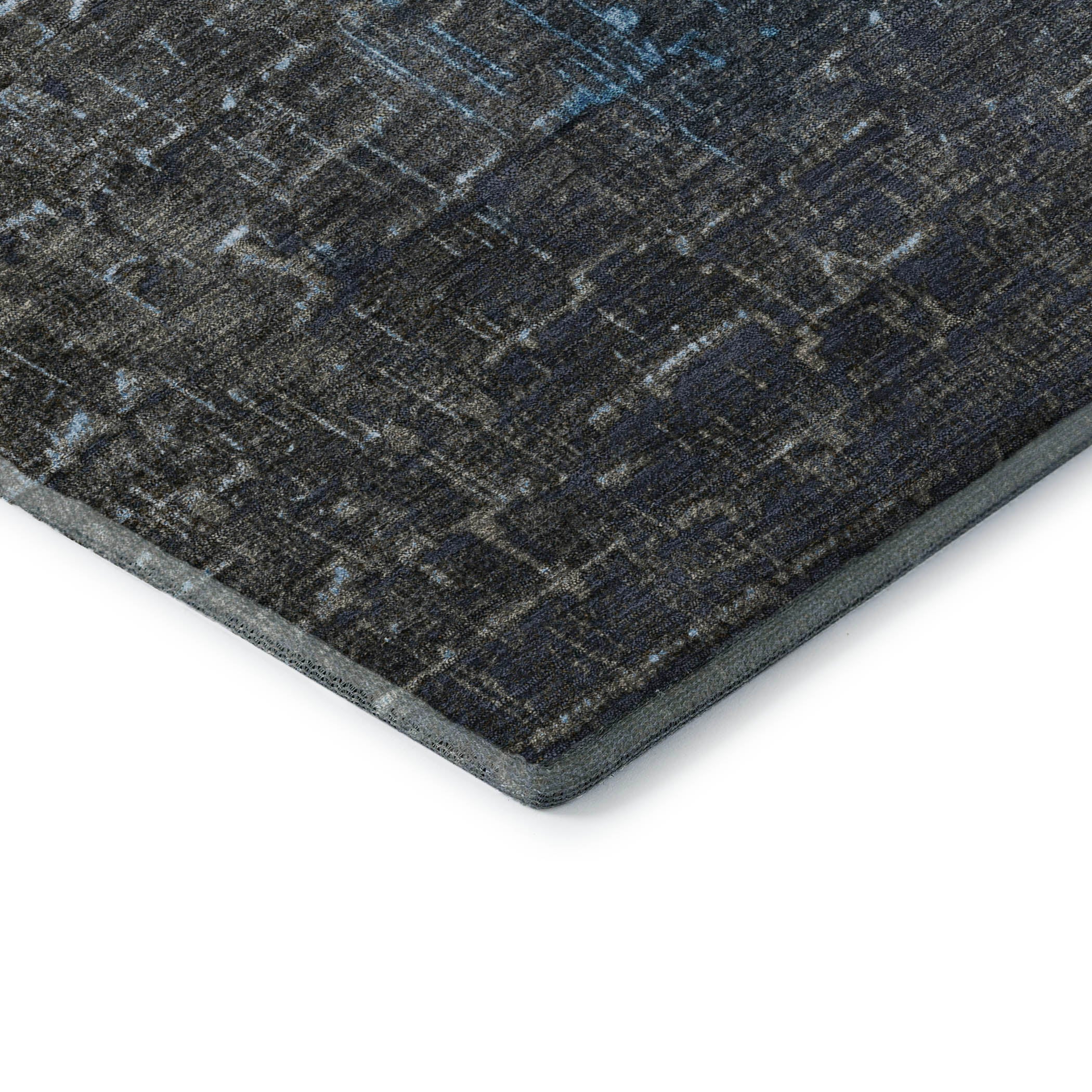 Marrakech Machine Washable Transitional Blue Rug 1'8" x 2'6" #shape_Rectangle