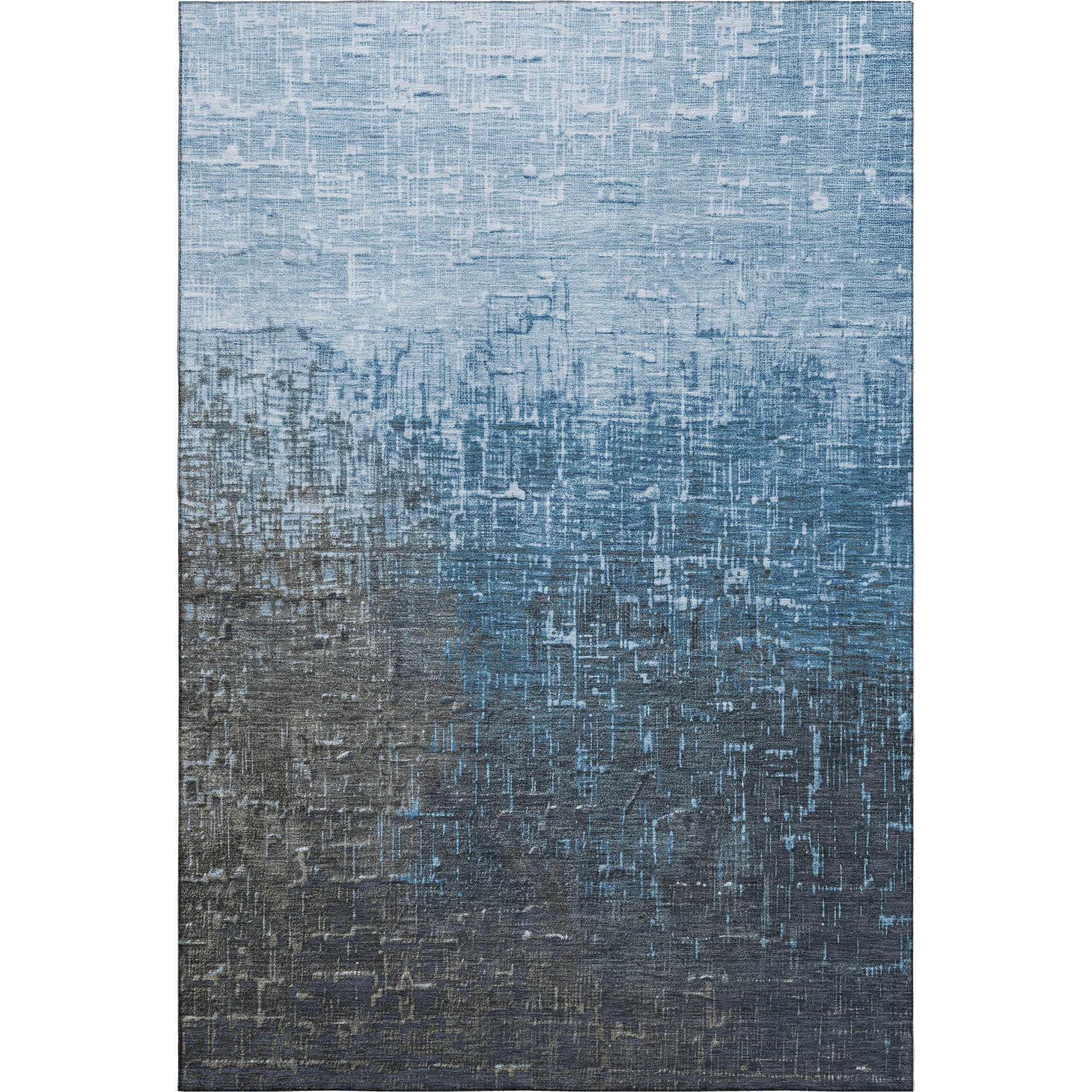 Marrakech Machine Washable Transitional Blue Rug 2'6" x 3'10" #shape_Rectangle