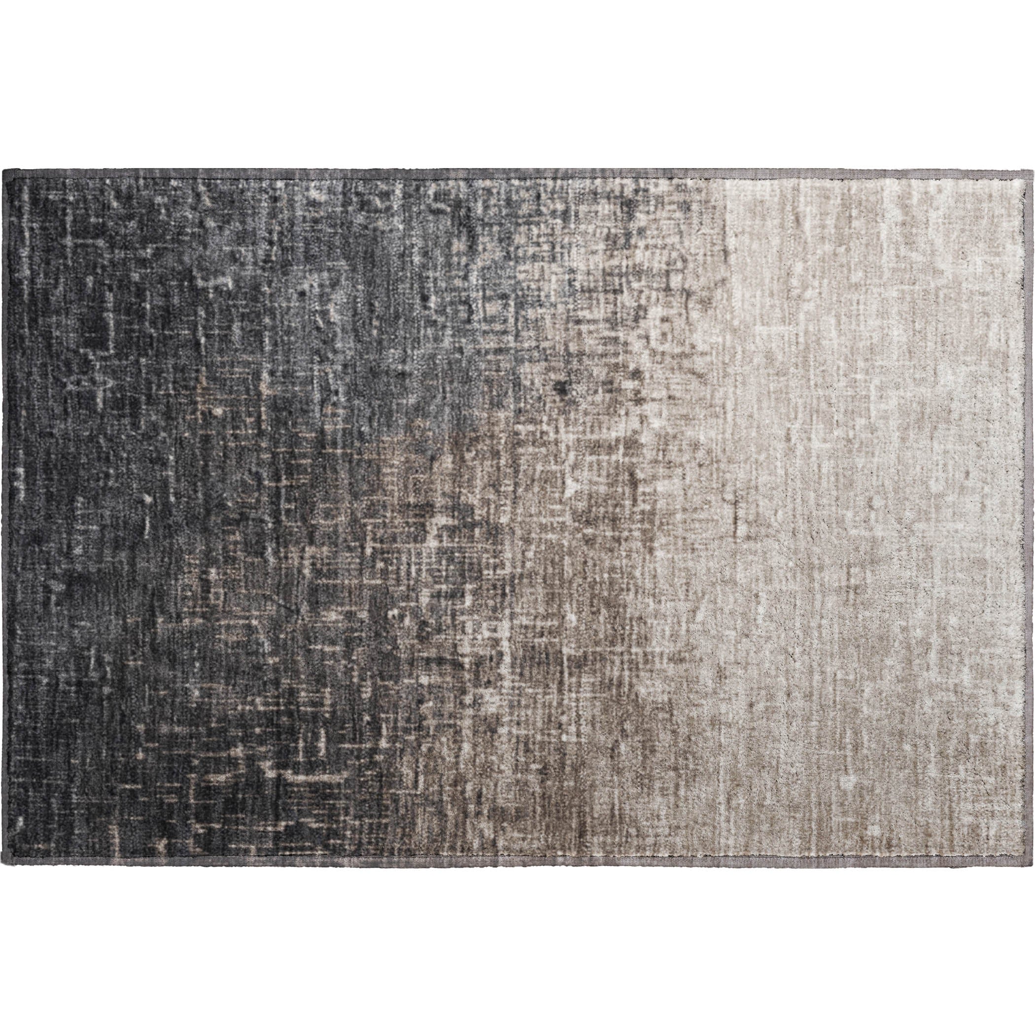 Marrakech Machine Washable Transitional Khaki Brown Rug 1'8" x 2'6" #shape_Rectangle