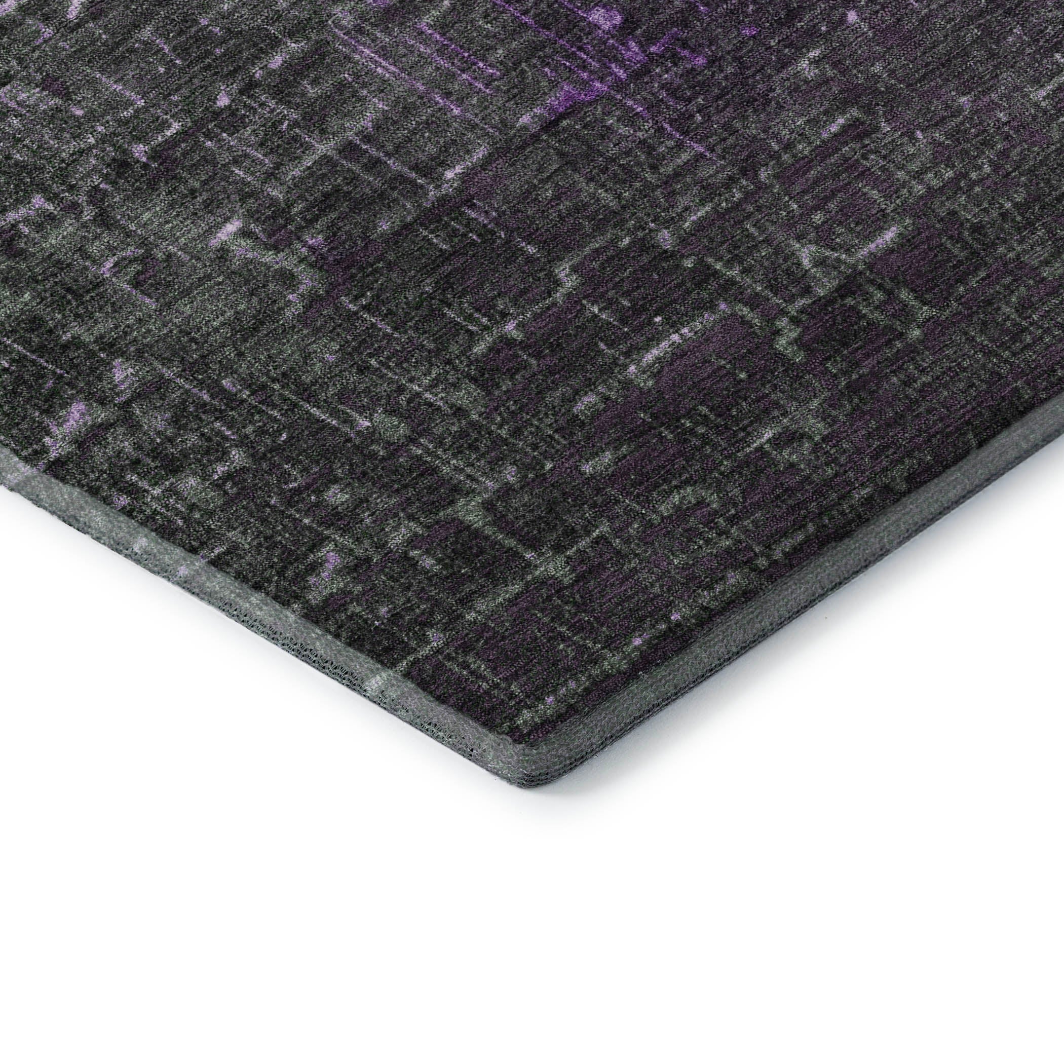 Marrakech Machine Washable Transitional Purple Rug 1'8" x 2'6" #shape_Rectangle