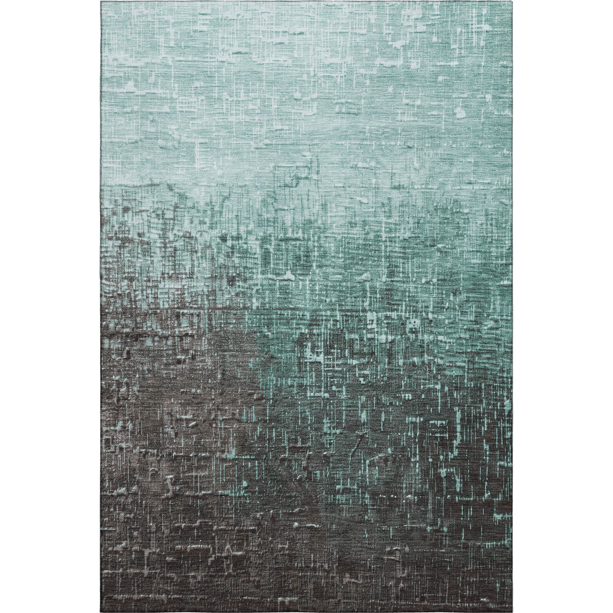 Marrakech Machine Washable Transitional Teal Rug 2'6" x 3'10" #shape_Rectangle