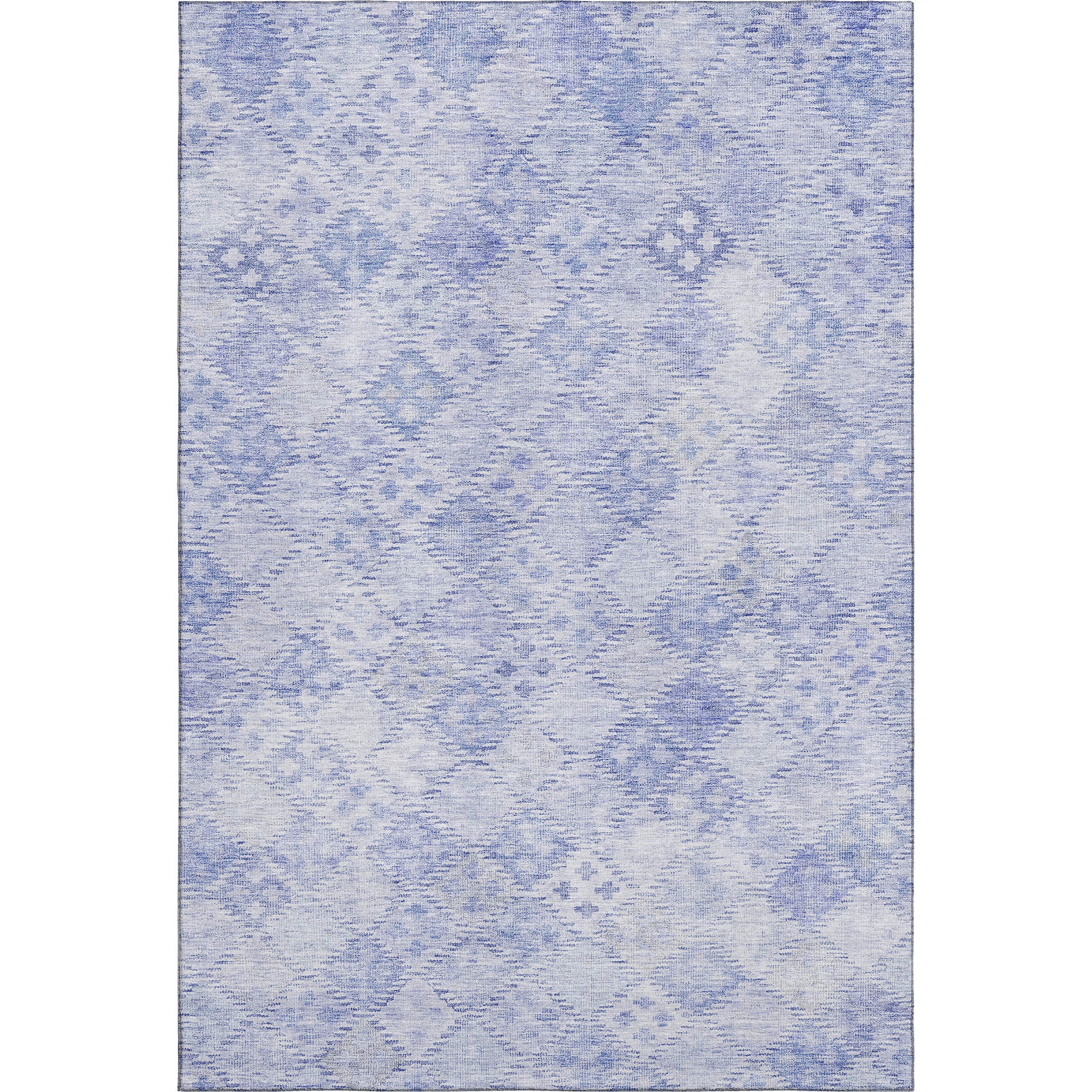 Antigua Machine Washable Transitional Sky Blue Rug 2'6" x 3'10" #shape_Rectangle