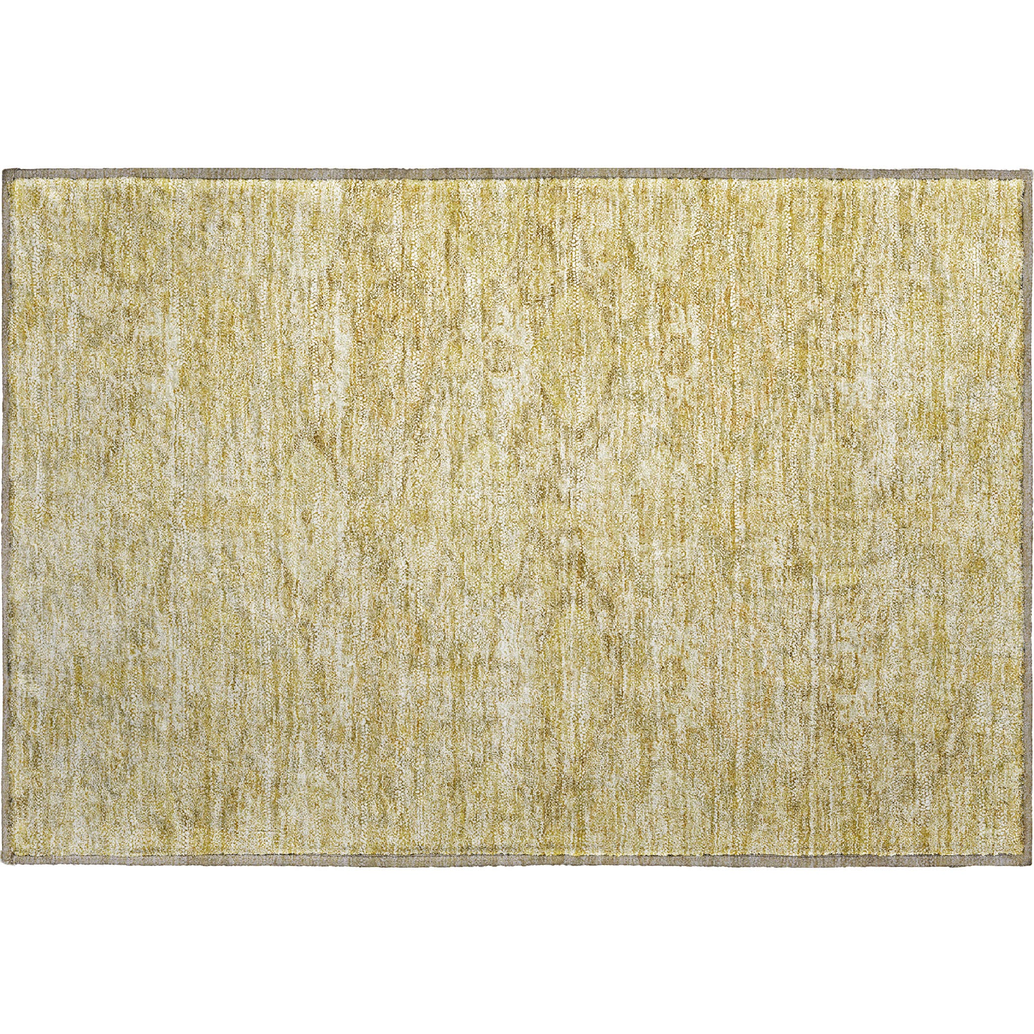 Oslo Machine Washable Transitional Wheat Gold Rug 1'8" x 2'6" #shape_Rectangle