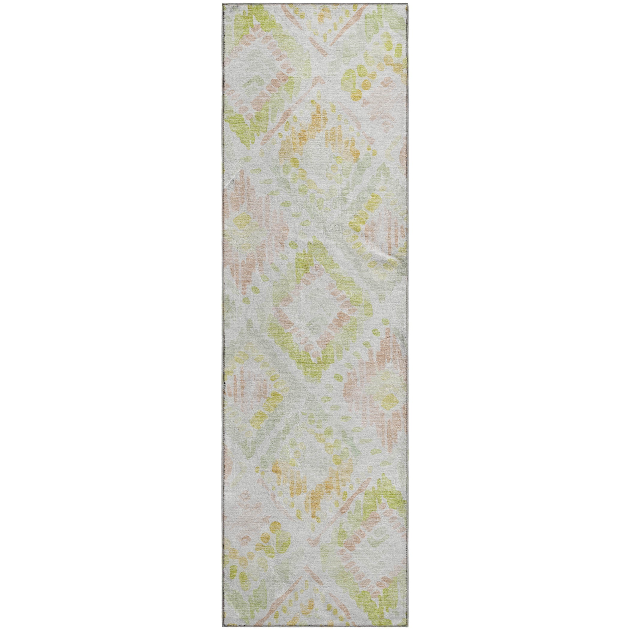 Sarajevo Machine Washable Transitional Pink Rug 2'3" x 7'6" #shape_Runner