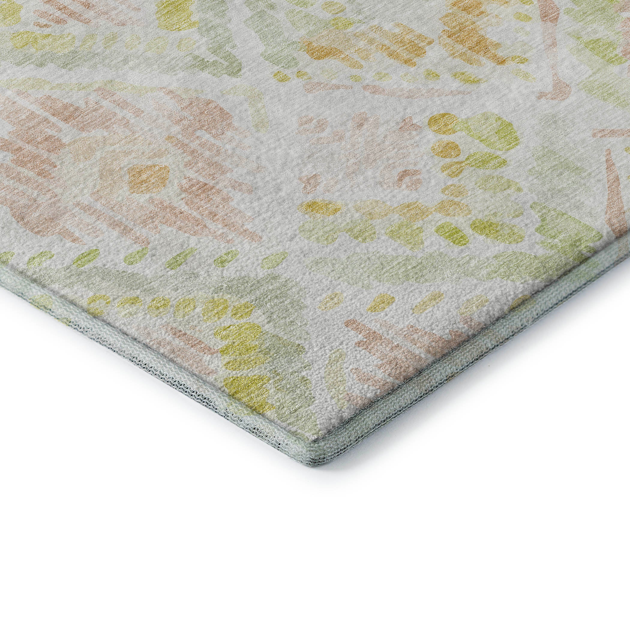 Sarajevo Machine Washable Transitional Pink Rug 1'8" x 2'6" #shape_Rectangle