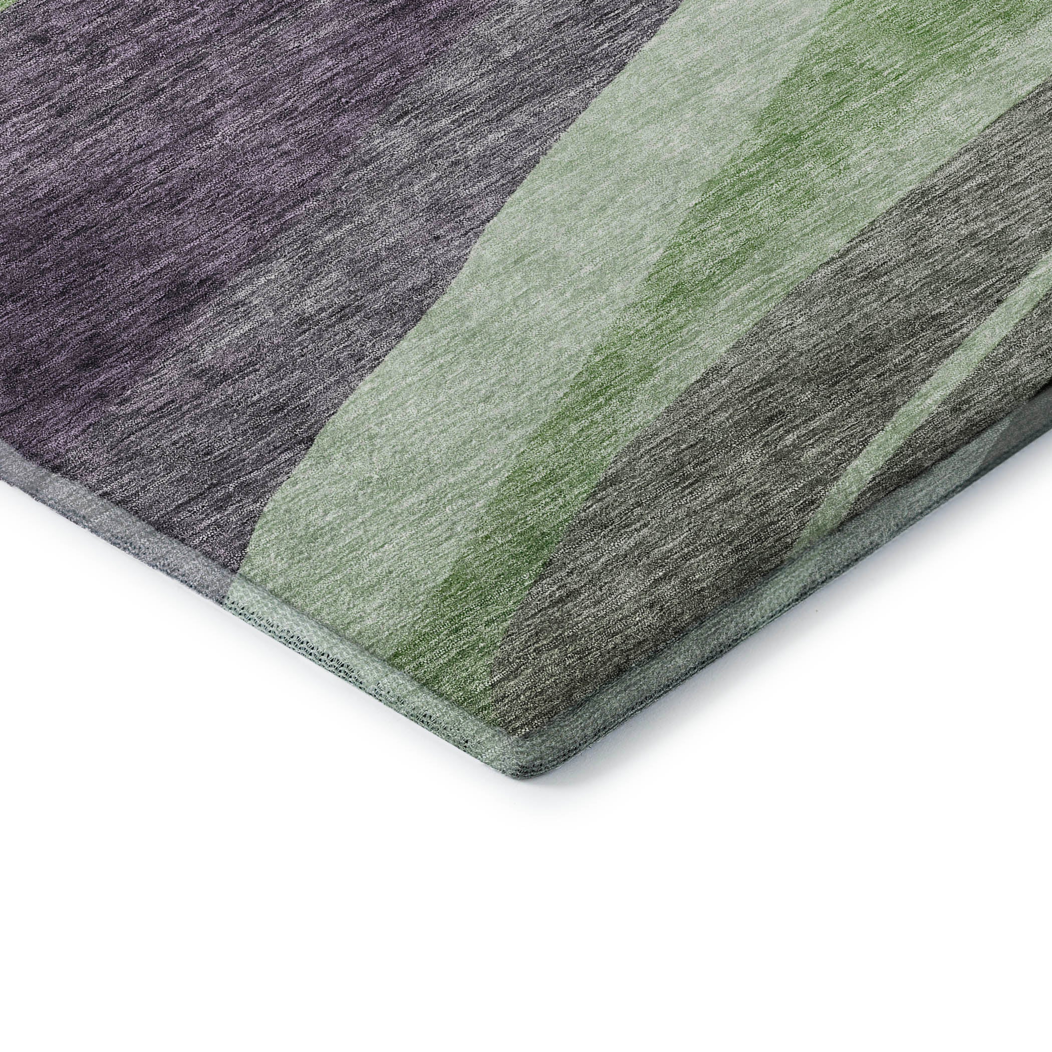 Split Machine Washable Transitional Purple Rug 1'8" x 2'6" #shape_Rectangle
