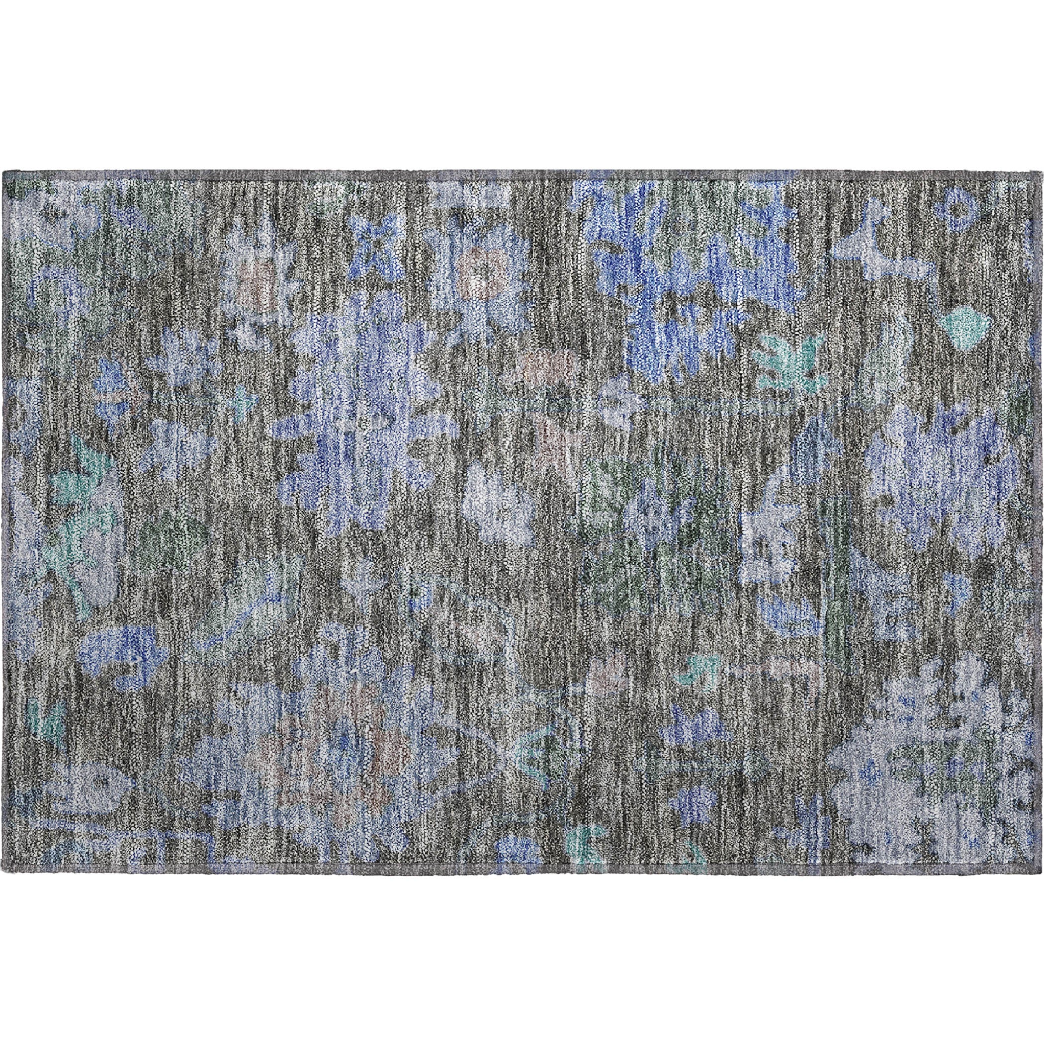 Dubrovnik Machine Washable Traditional Taupe Brown Rug 1'8" x 2'6" #shape_Rectangle