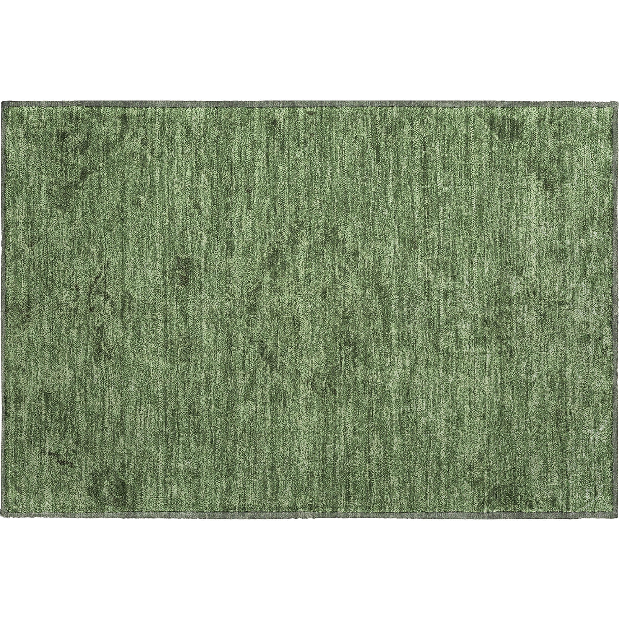 Salzburg Machine Washable Traditional Fern Green Rug 1'8" x 2'6" #shape_Rectangle