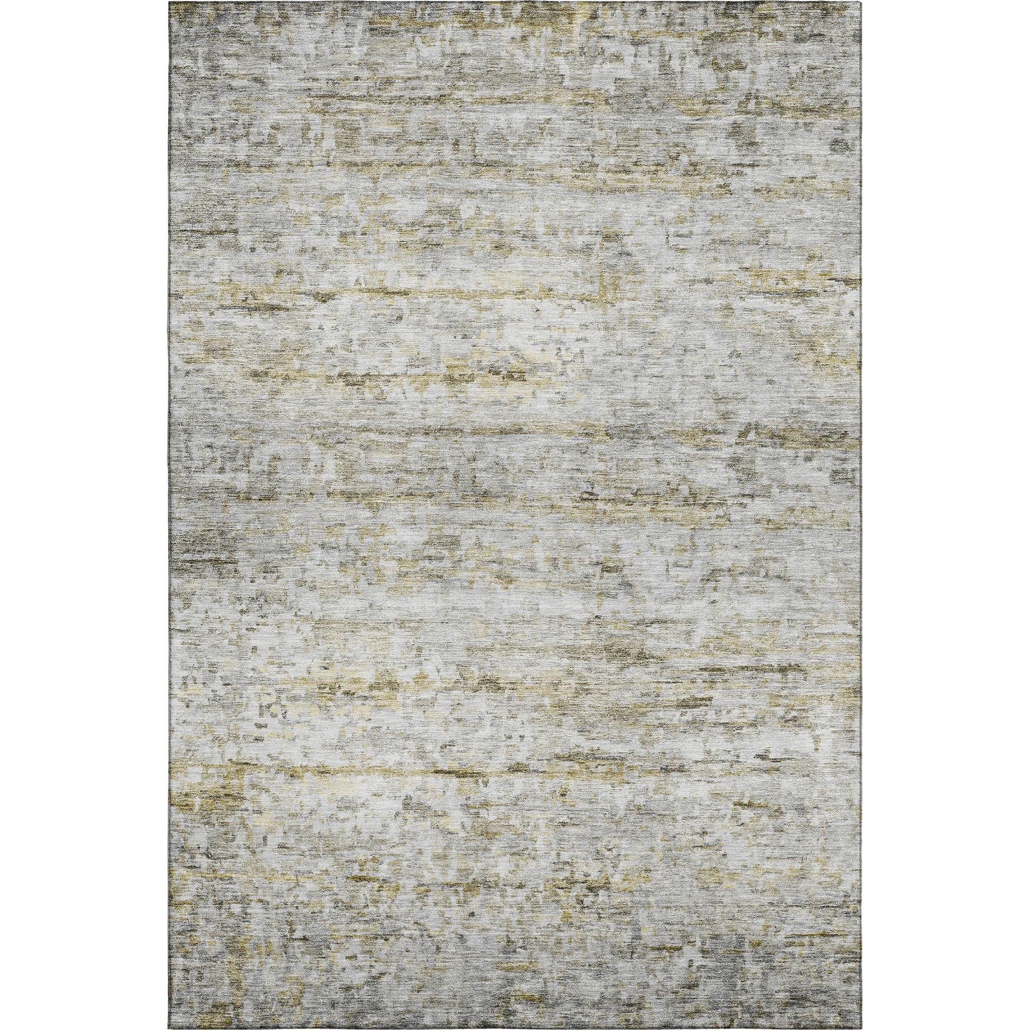 Hoi An Machine Washable Transitional Taupe Brown Rug 2'6" x 3'10" #shape_Rectangle