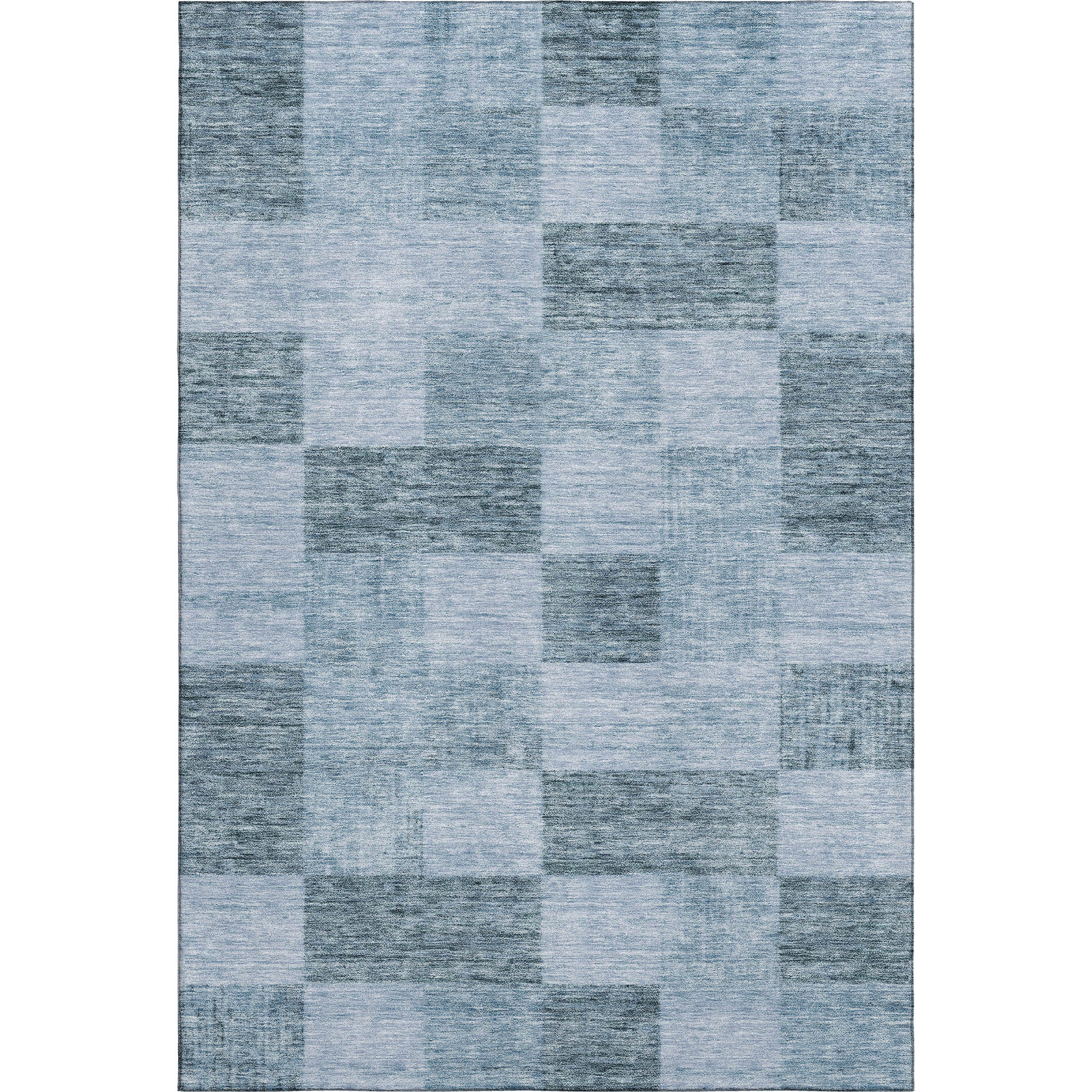 Cairo Machine Washable Transitional Denim Blue Rug 2'6" x 3'10" #shape_Rectangle