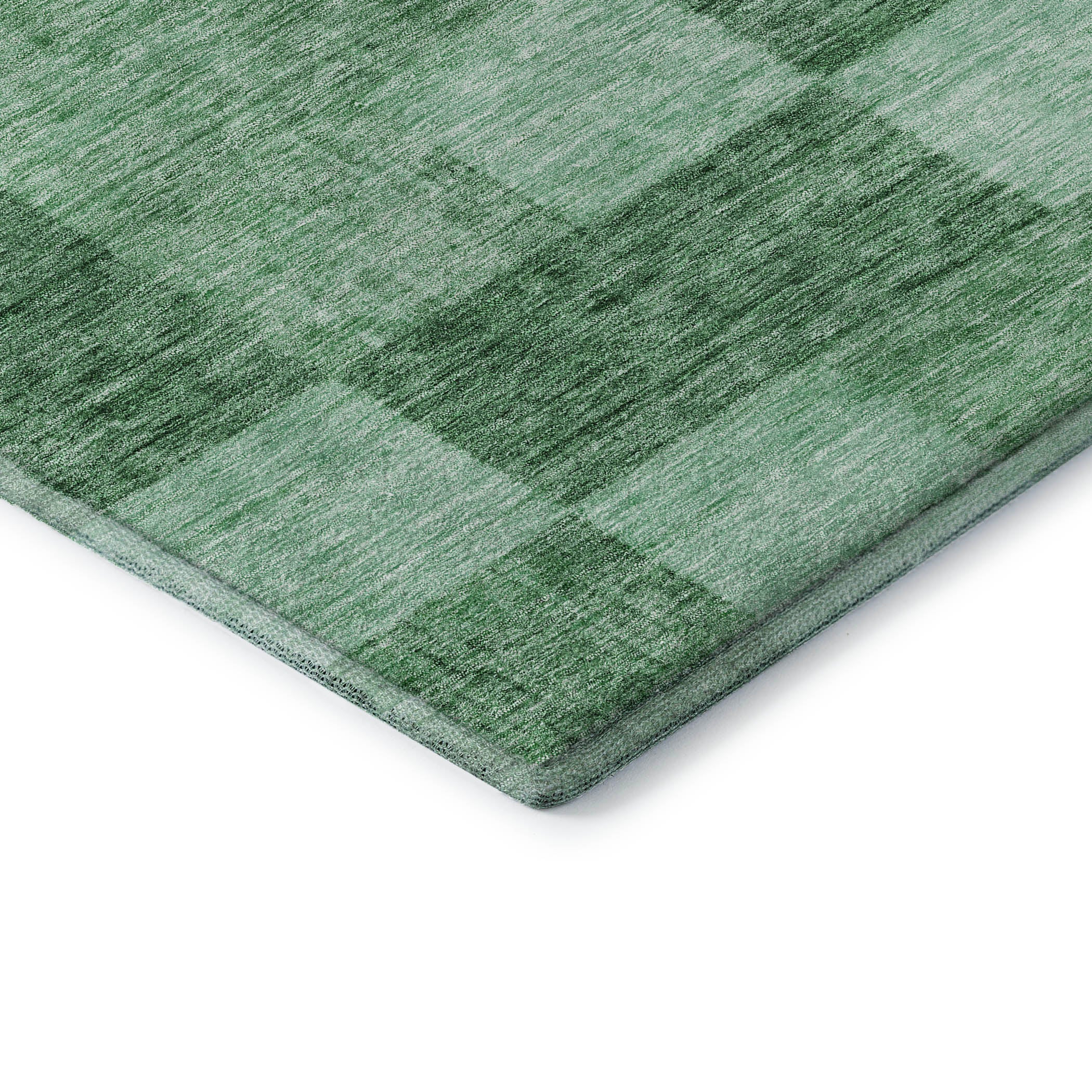 Cairo Machine Washable Transitional Green Rug 1'8" x 2'6" #shape_Rectangle