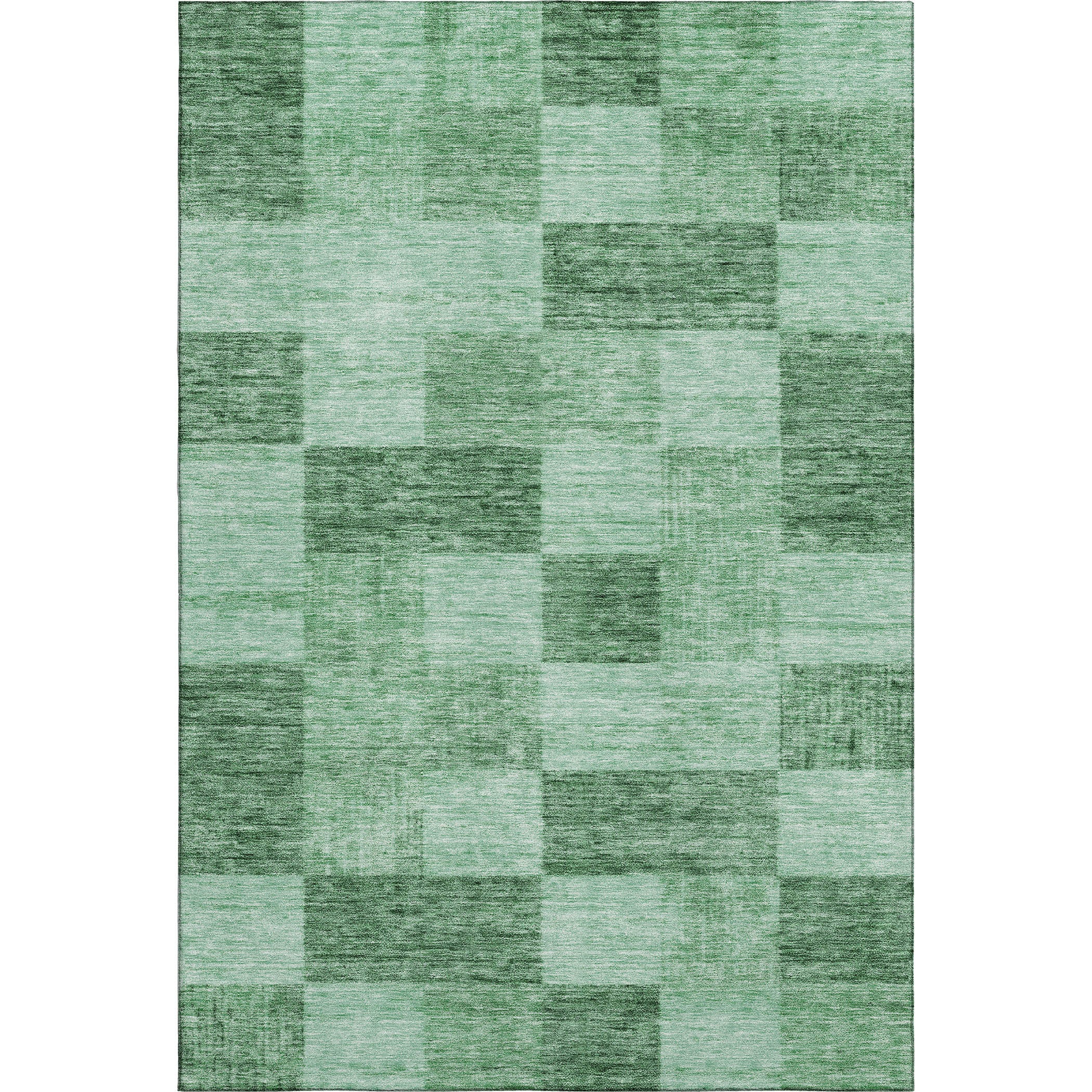 Cairo Machine Washable Transitional Green Rug 2'6" x 3'10" #shape_Rectangle