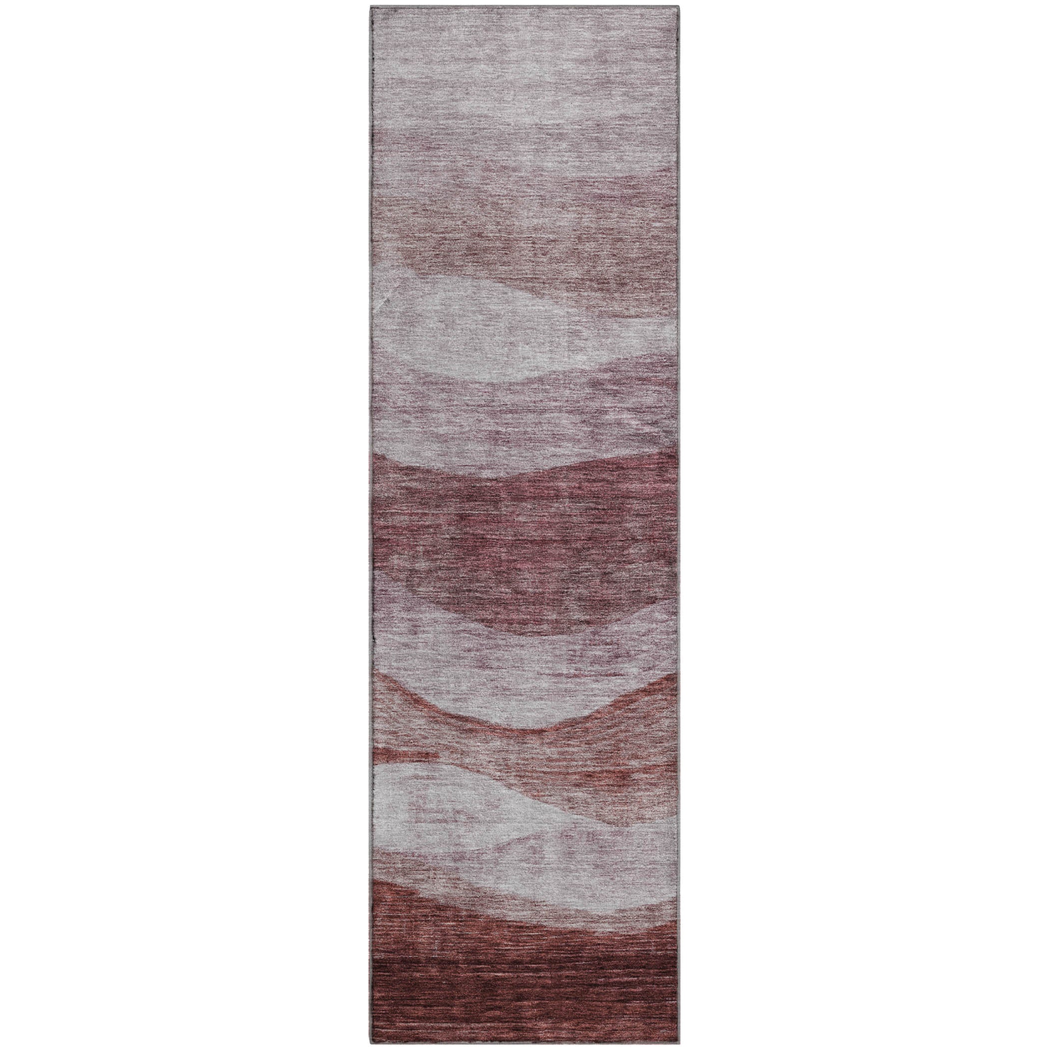 Cusco Machine Washable Transitional Blush Pink Rug 2'3" x 7'6" #shape_Runner