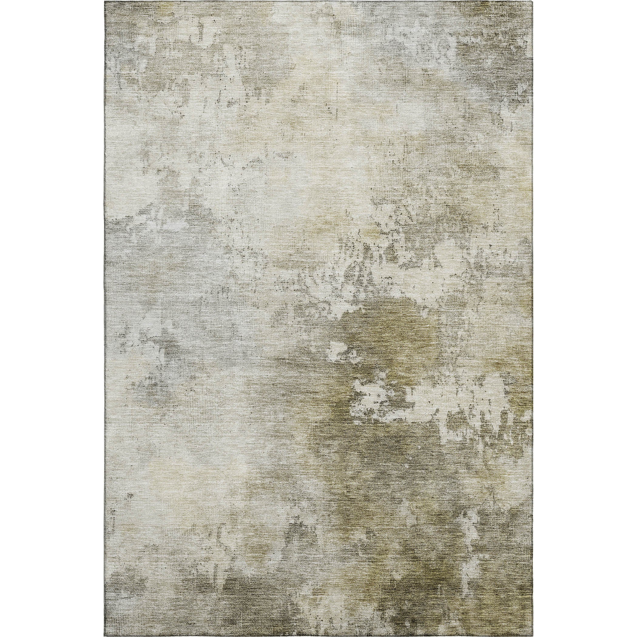 Rome Machine Washable Transitional Wheat Gold Rug 2'6" x 3'10" #shape_Rectangle