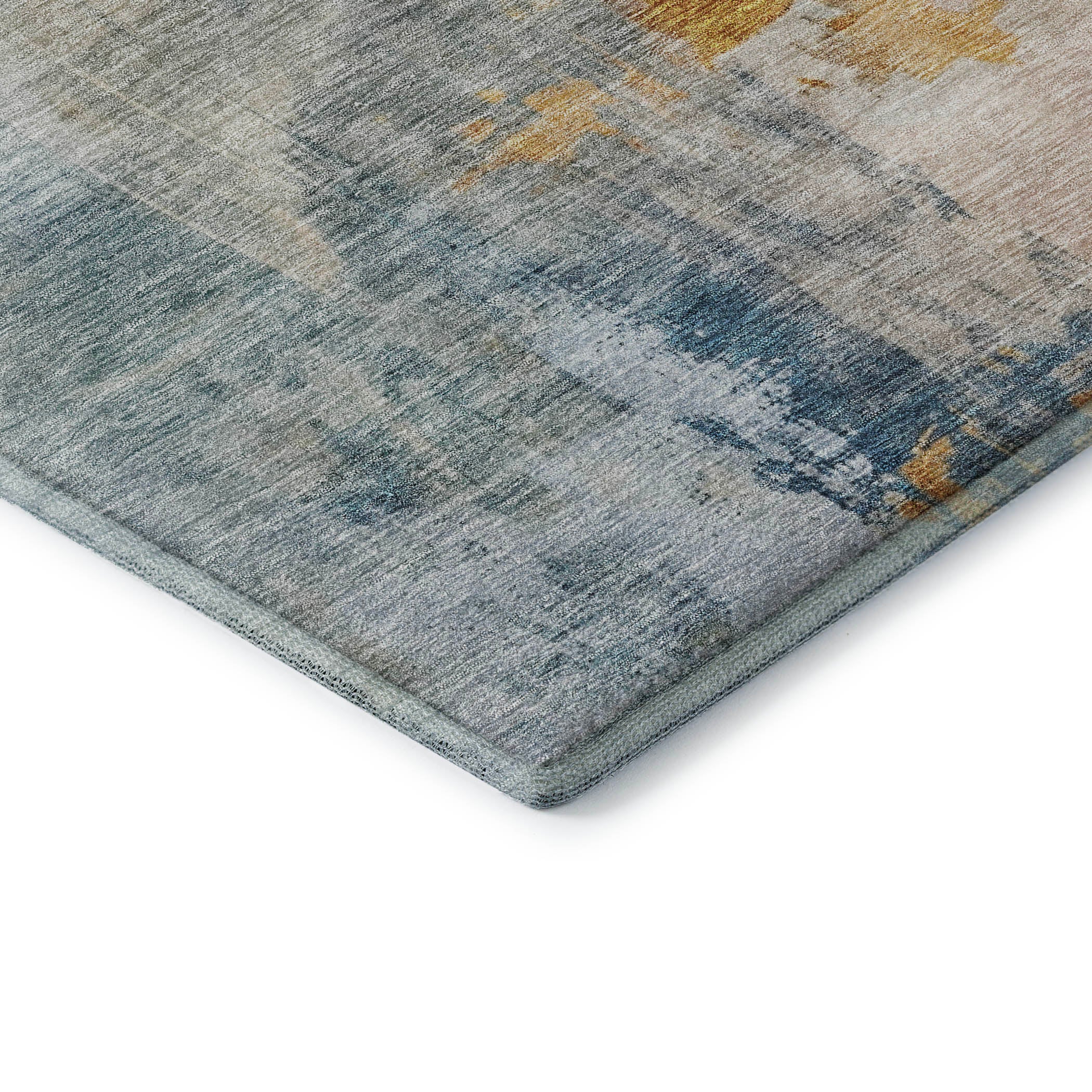 Montevideo Machine Washable Transitional Linen Ivory Rug 1'8" x 2'6" #shape_Rectangle