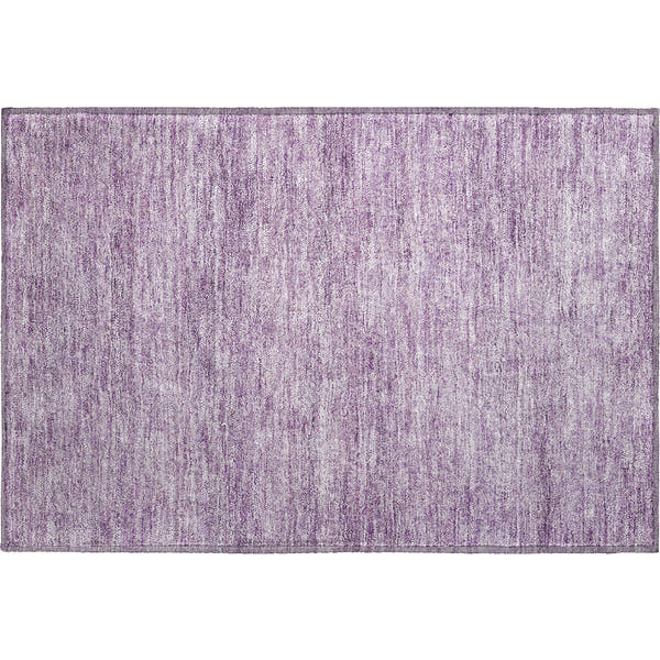 Tallinn Machine Washable Transitional Lavender Purple Rug 1'8" x 2'6"