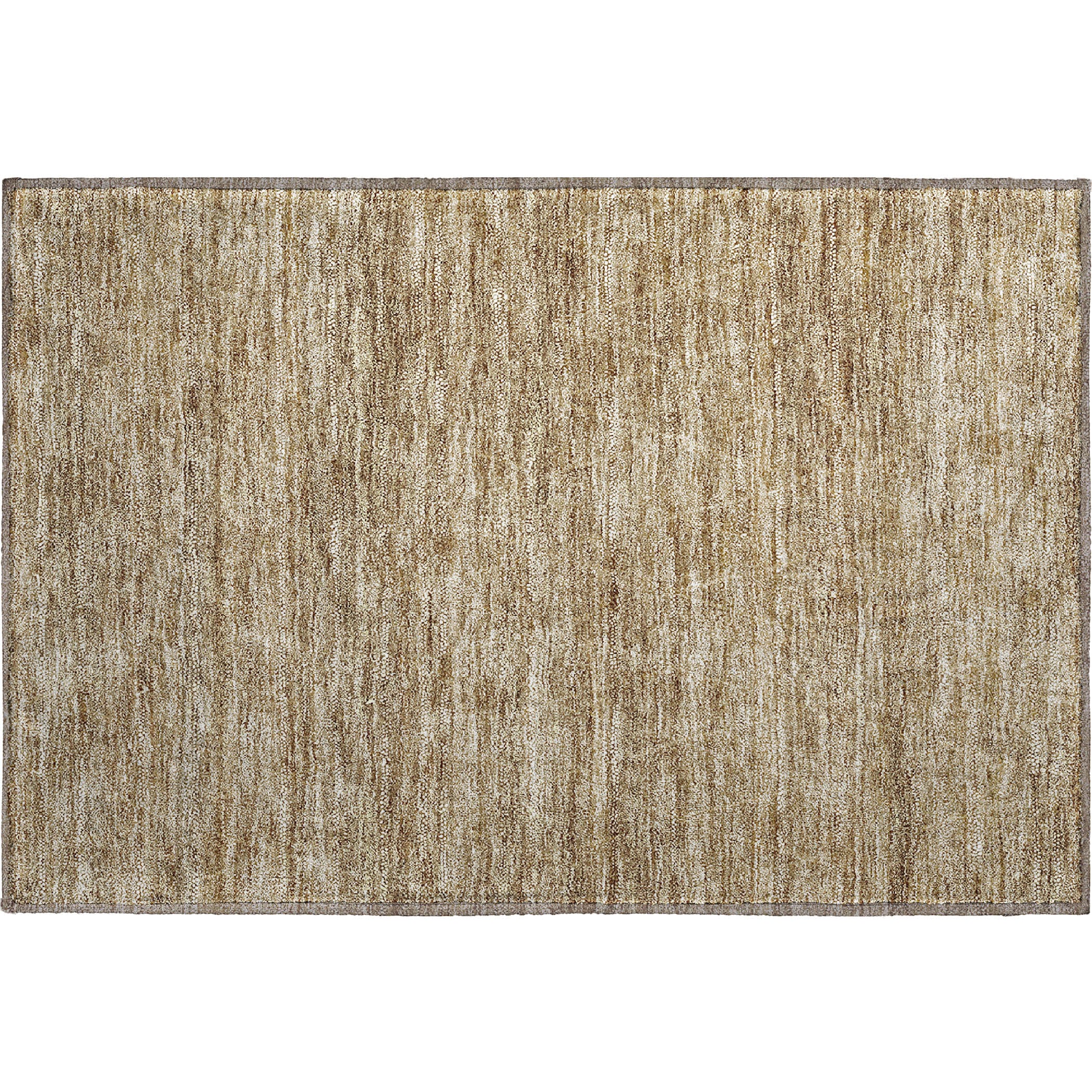 Bangkok Machine Washable Transitional Wheat Gold Rug 1'8" x 2'6" #shape_Rectangle