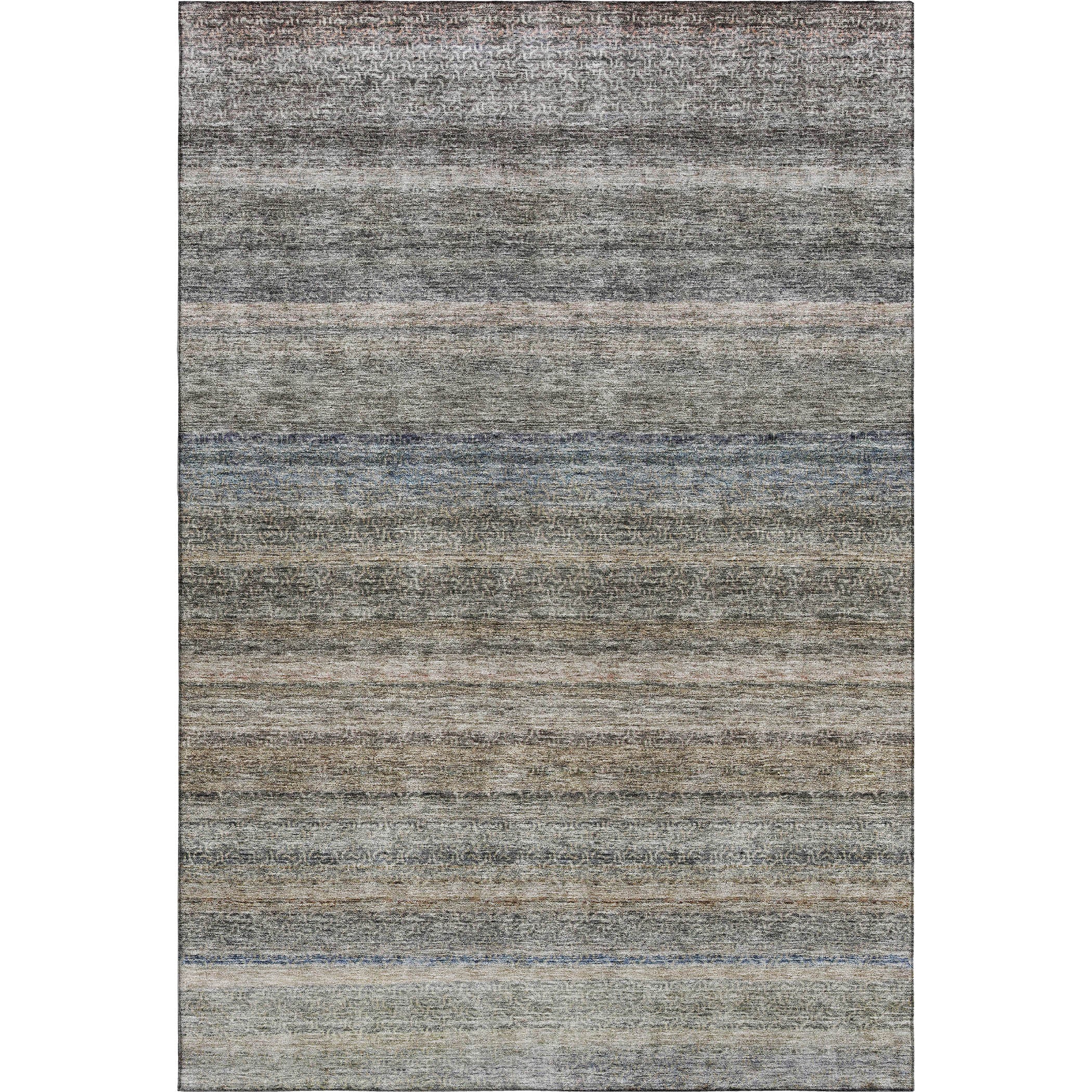 Dubrovnik Machine Washable Transitional Taupe Brown Rug 2'6" x 3'10" #shape_Rectangle