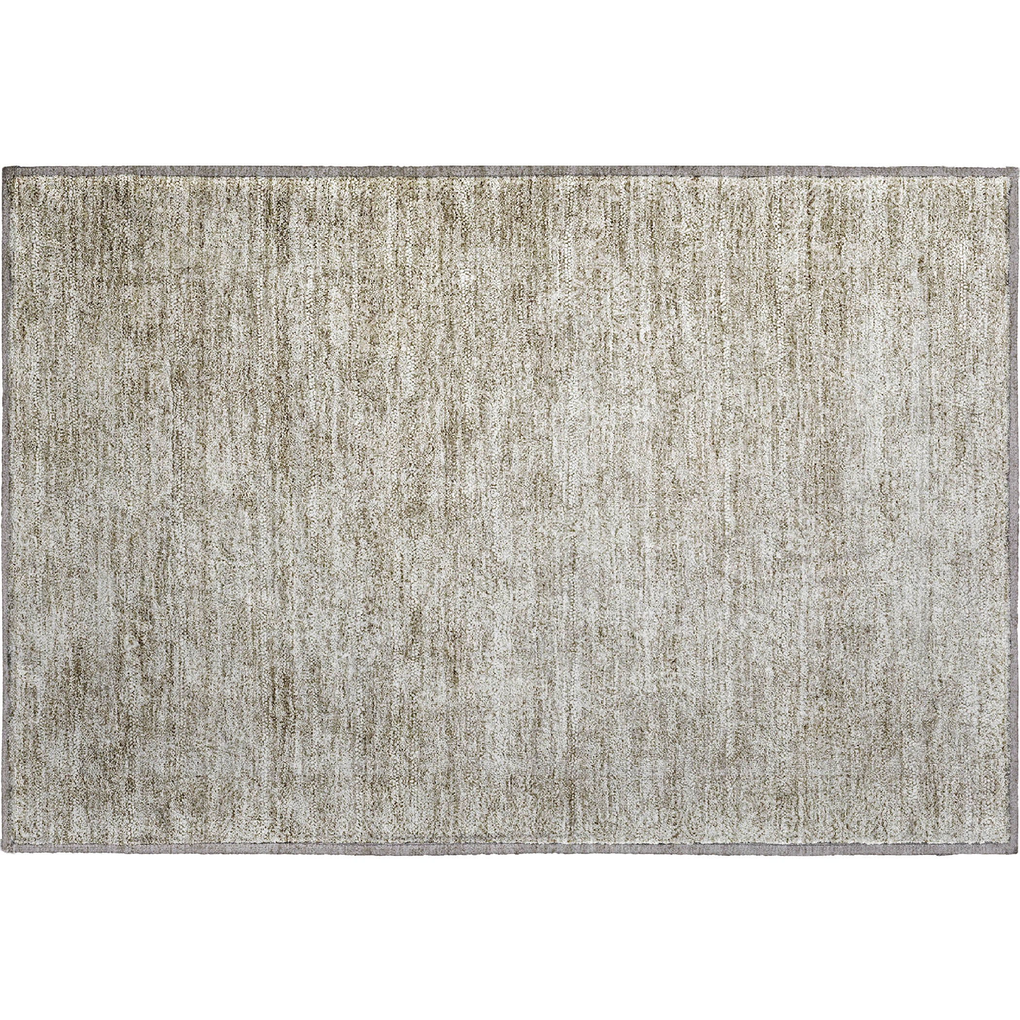 Lucerne Machine Washable Traditional Linen Ivory Rug 1'8" x 2'6" #shape_Rectangle