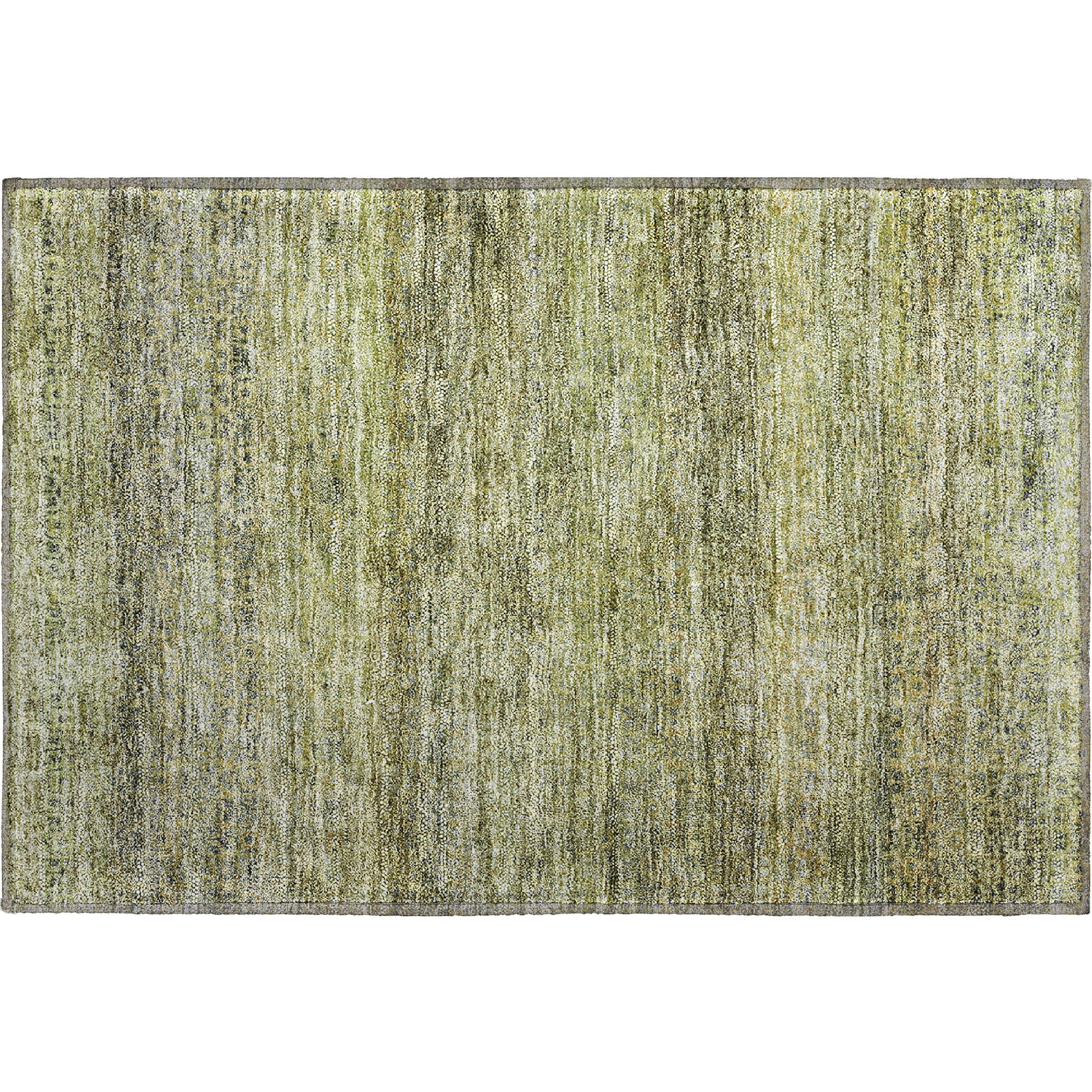 Athens Machine Washable Transitional Aloe Green Rug 1'8" x 2'6" #shape_Rectangle
