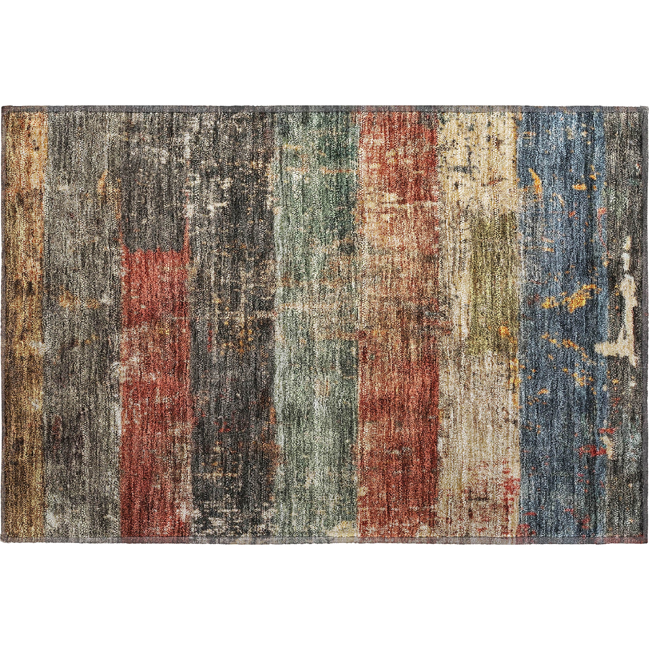 Lisbon Machine Washable Transitional Fern Green Rug 1'8" x 2'6" #shape_Rectangle