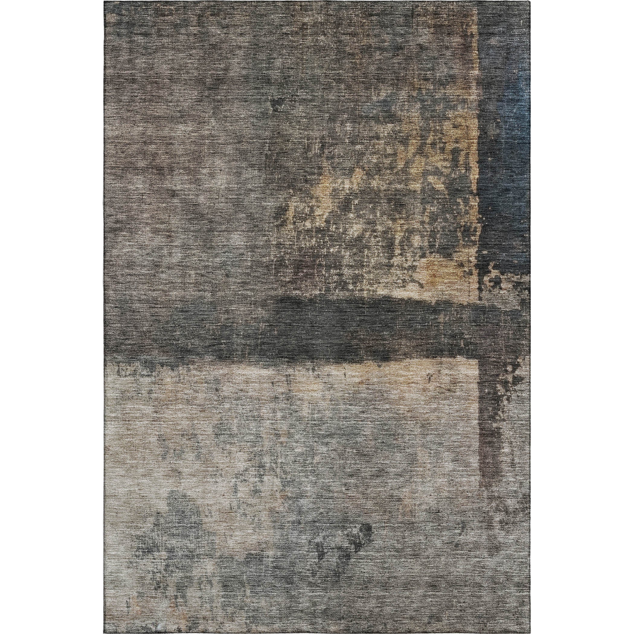 Reykjavik Machine Washable Transitional Coffee Brown Rug 2'6" x 3'10" #shape_Rectangle