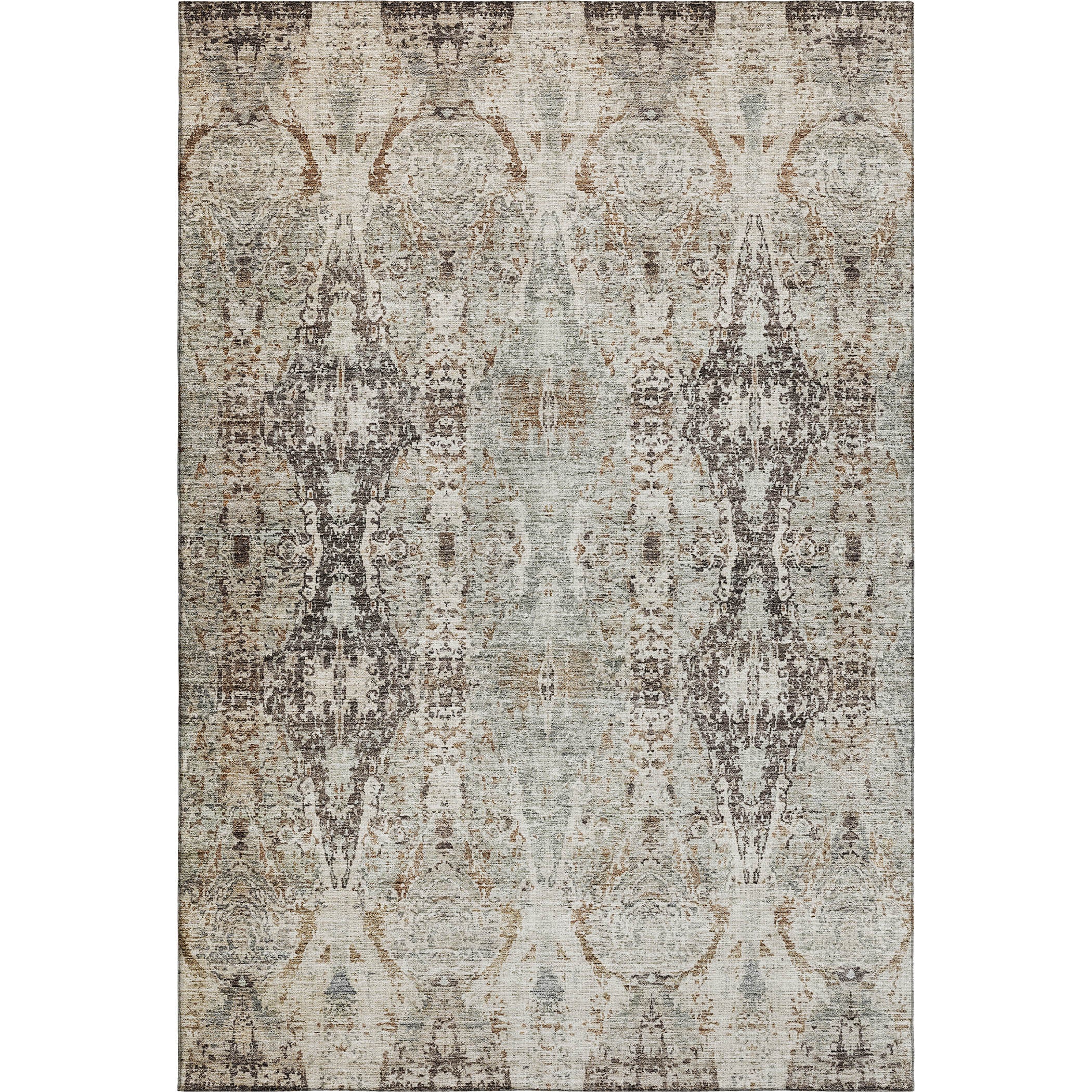 Colombo Machine Washable Transitional Linen Ivory Rug 2'6" x 3'10" #shape_Rectangle