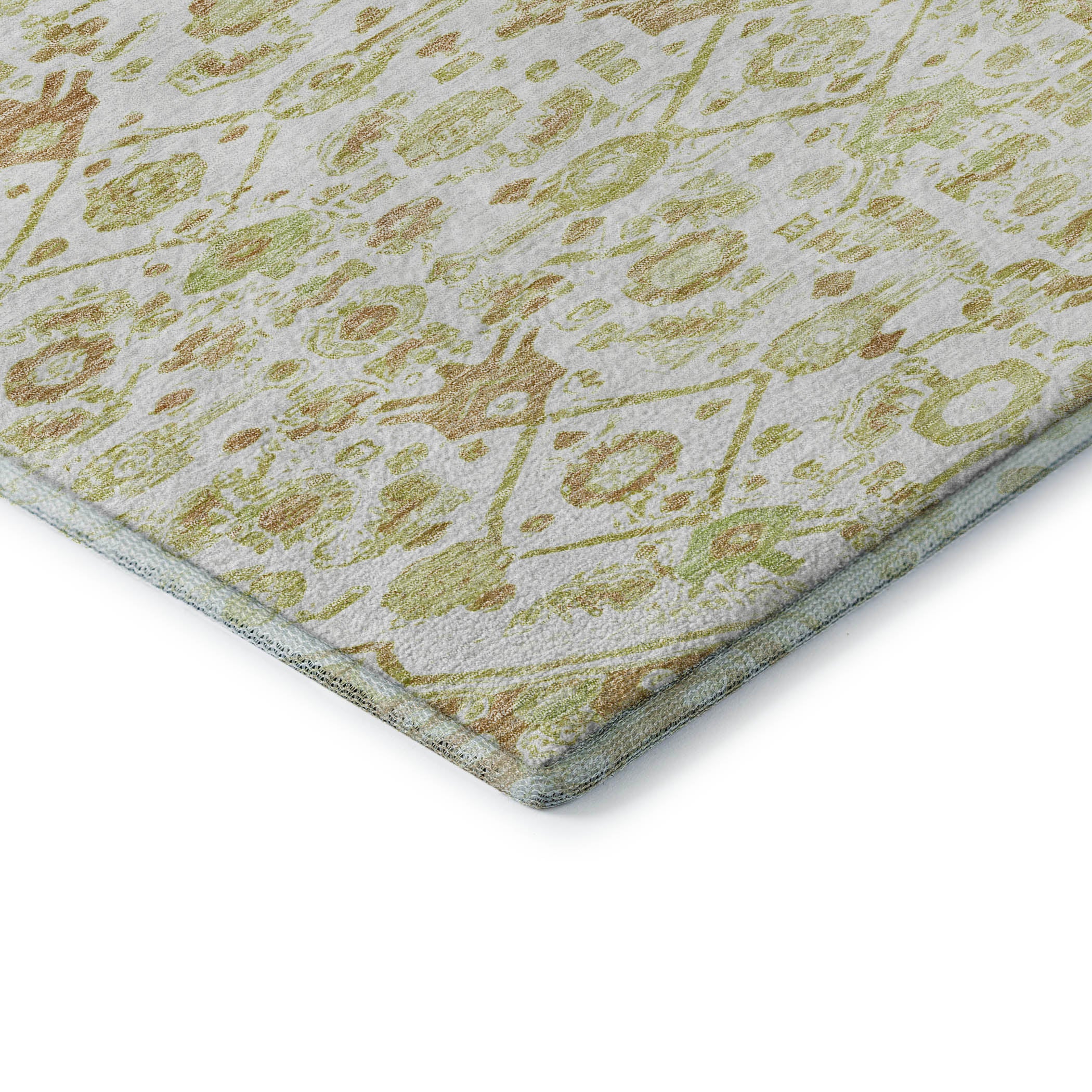 Oslo Machine Washable Traditional Ivory Rug 1'8" x 2'6" #shape_Rectangle