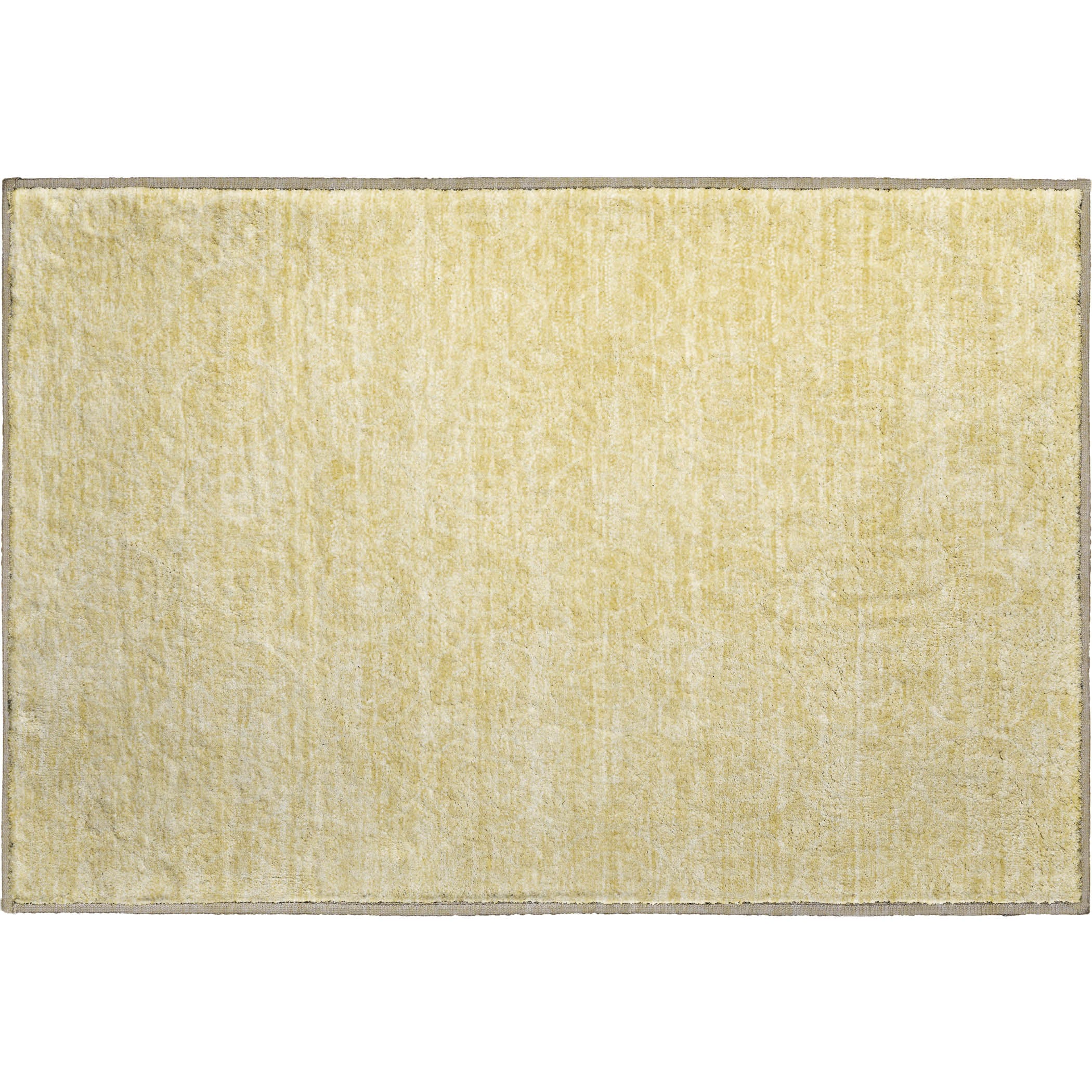Mostar Machine Washable Transitional Wheat Gold Rug 1'8" x 2'6" #shape_Rectangle