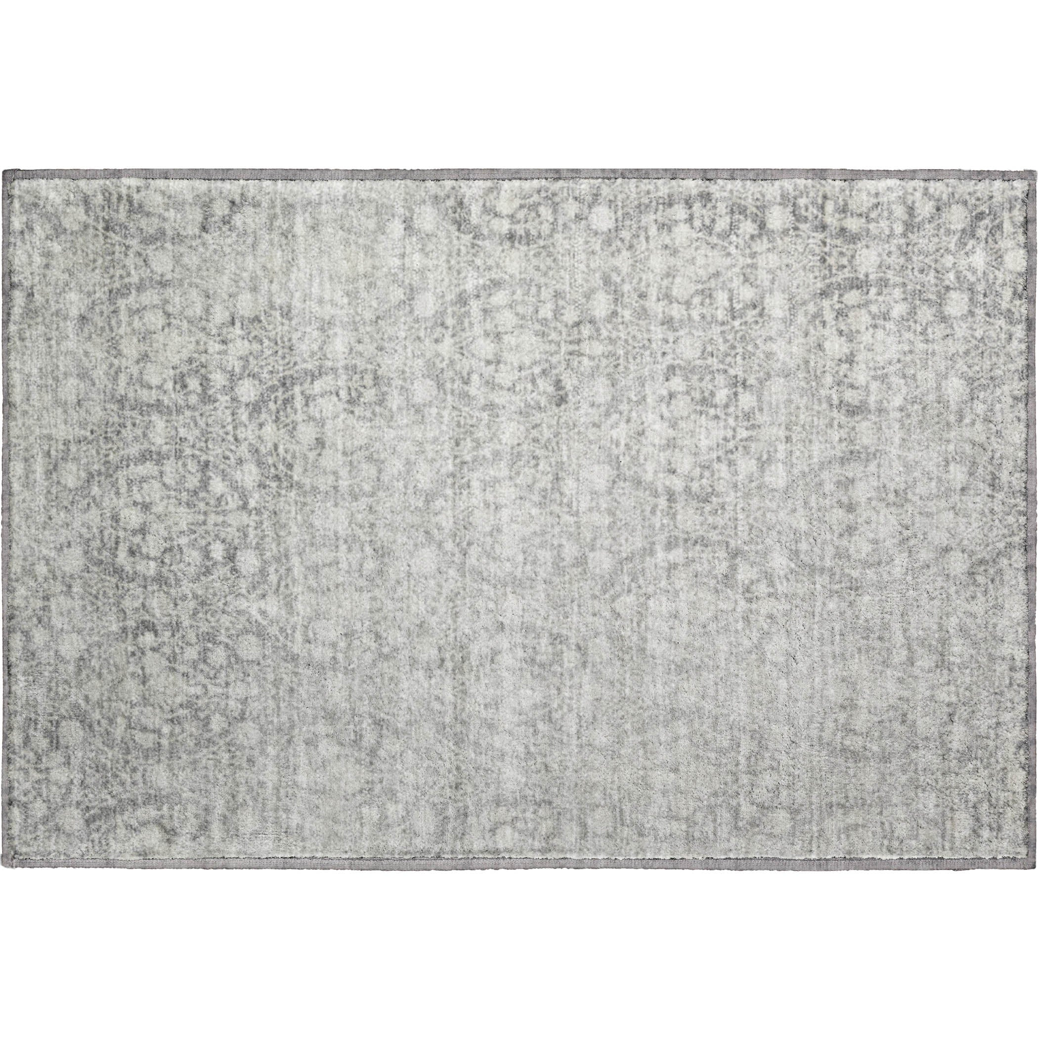 Vienna Machine Washable Transitional Gray Rug 1'8" x 2'6" #shape_Rectangle