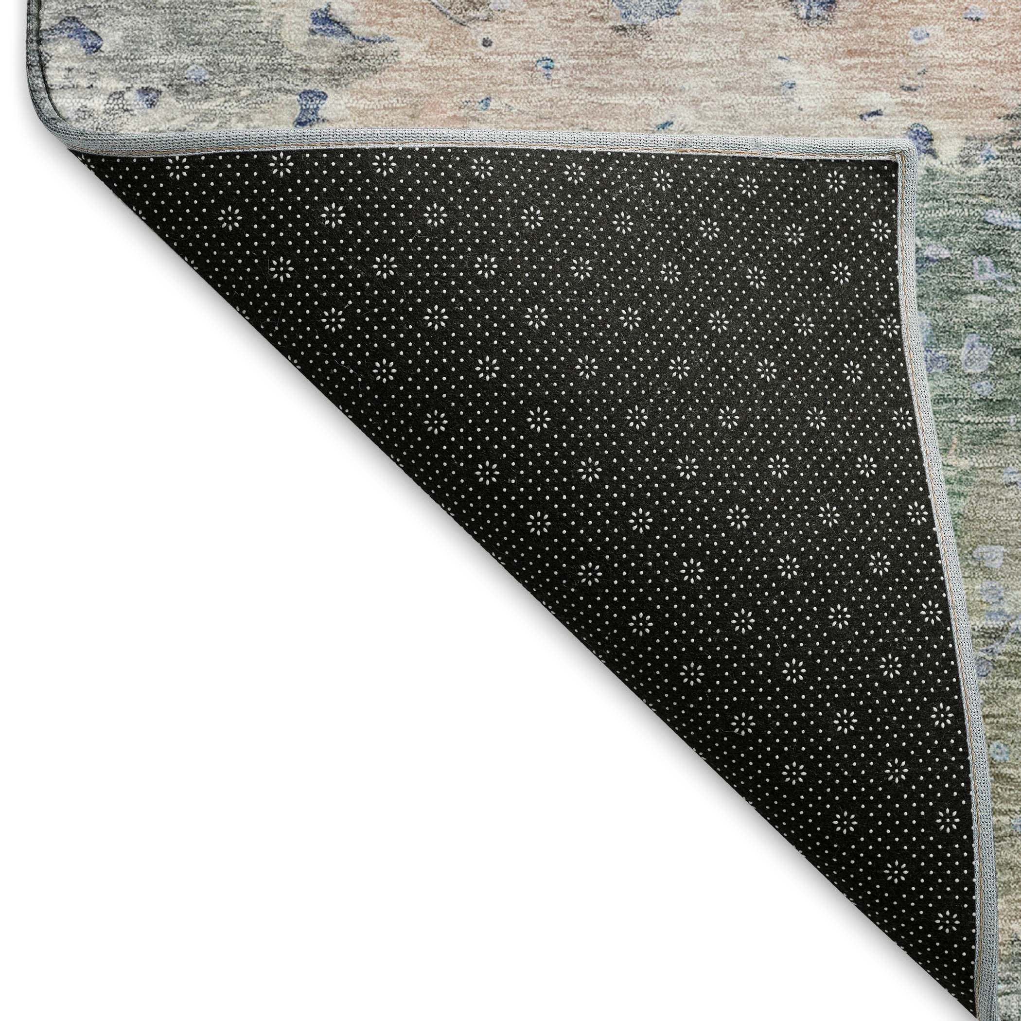 Havana Machine Washable Transitional Taupe Brown Rug 1'8" x 2'6" #shape_Rectangle