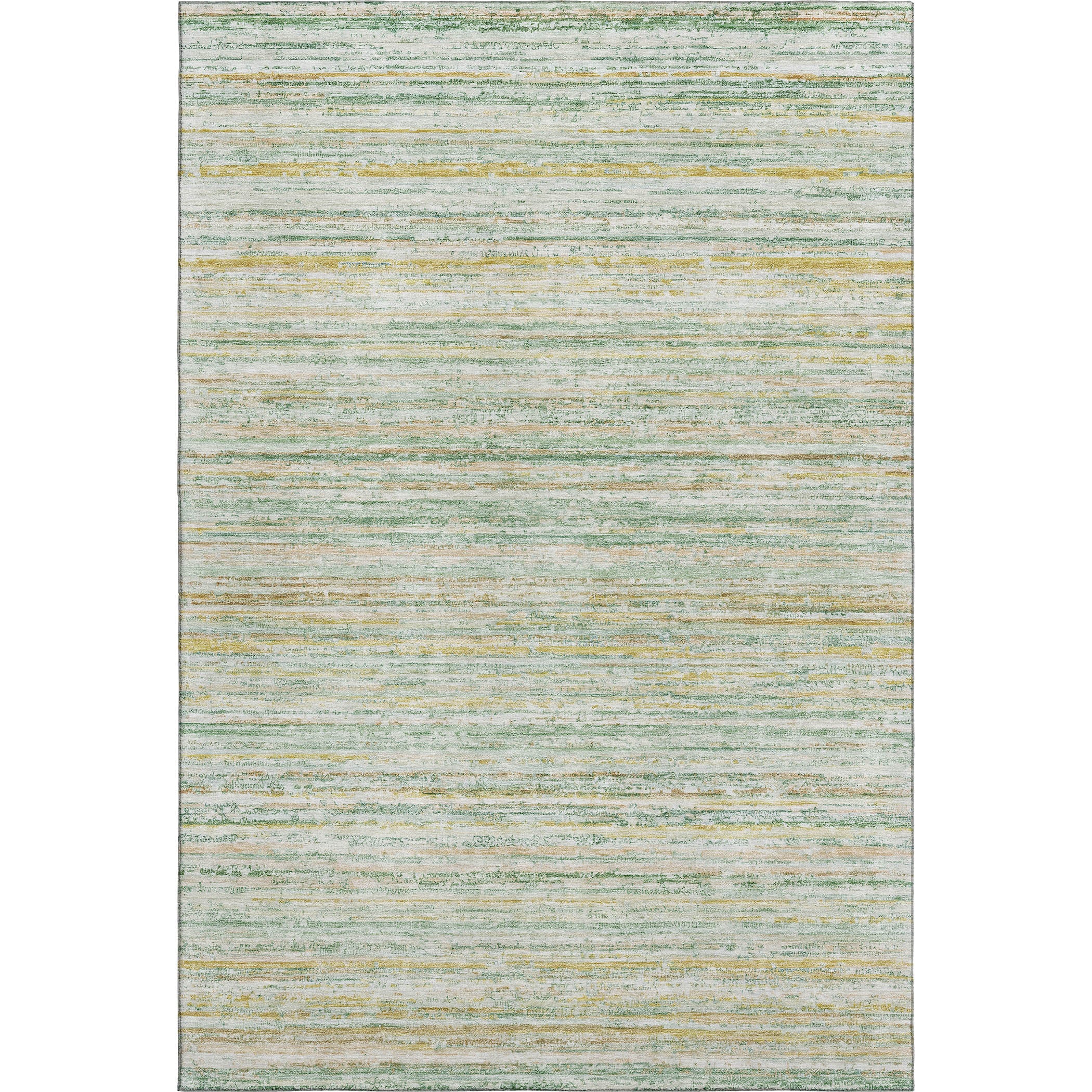 Oslo Machine Washable Transitional Mint Green Rug 2'6" x 3'10" #shape_Rectangle