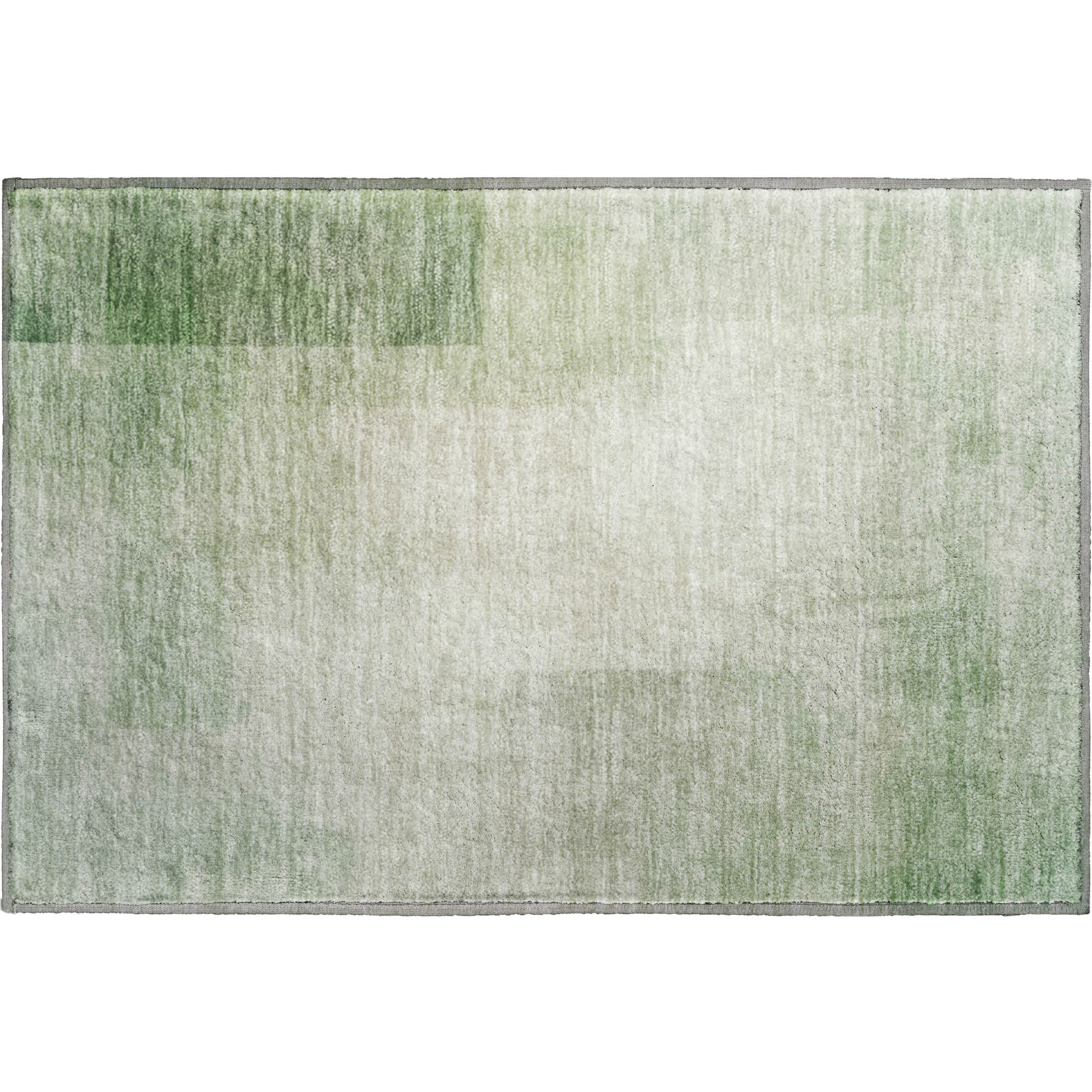 Tbilisi Machine Washable Transitional Aloe Green Rug 1'8" x 2'6" #shape_Rectangle