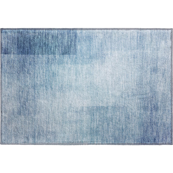 Tbilisi Machine Washable Transitional Blue Rug 1'8" x 2'6"