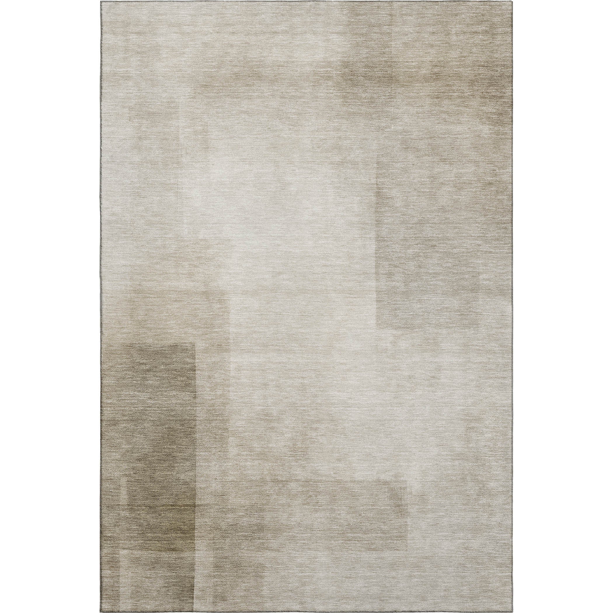 Tbilisi Machine Washable Transitional Khaki Brown Rug 2'6" x 3'10" #shape_Rectangle